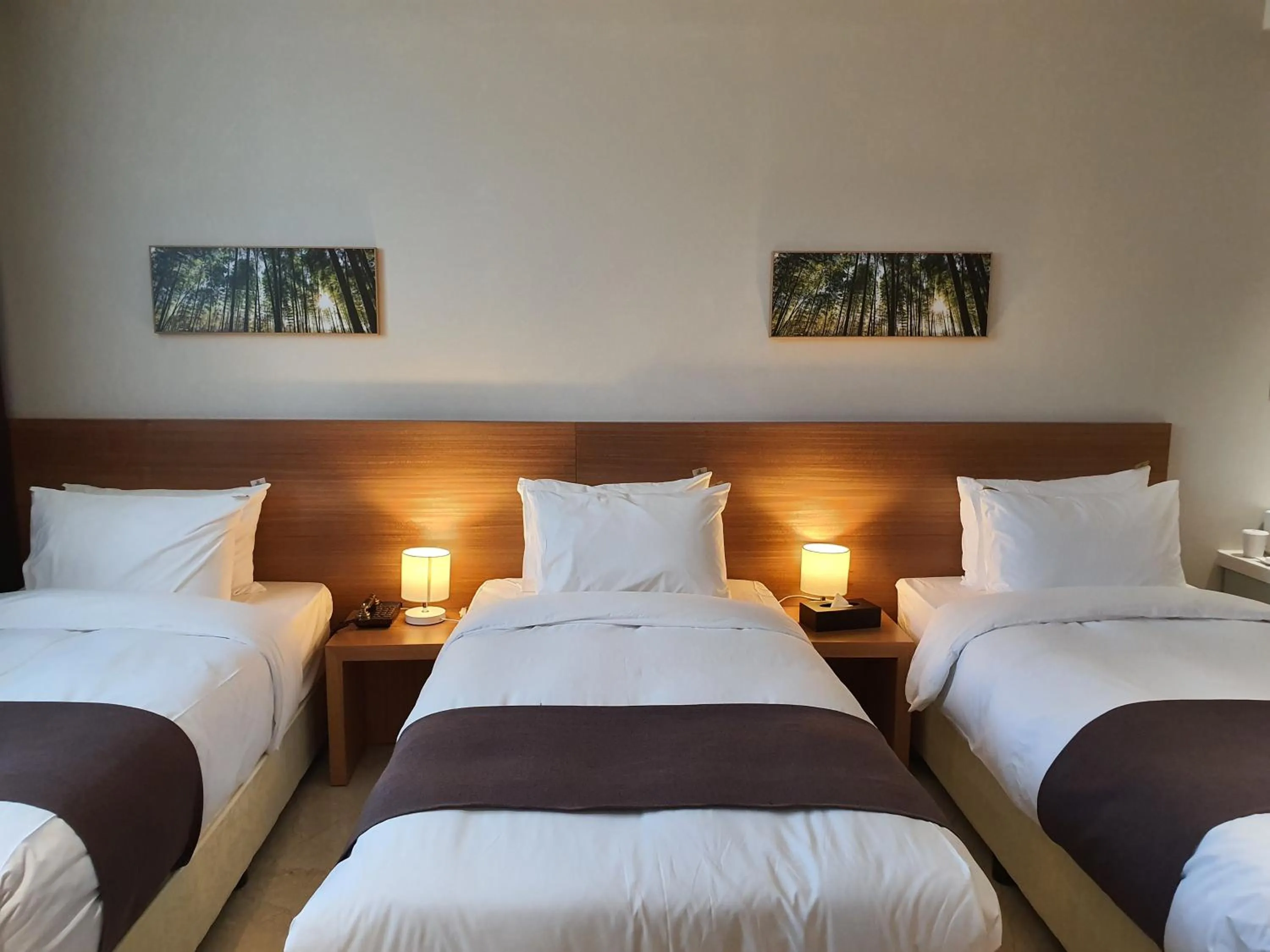 Bed in Benikea Hotel Yangsan