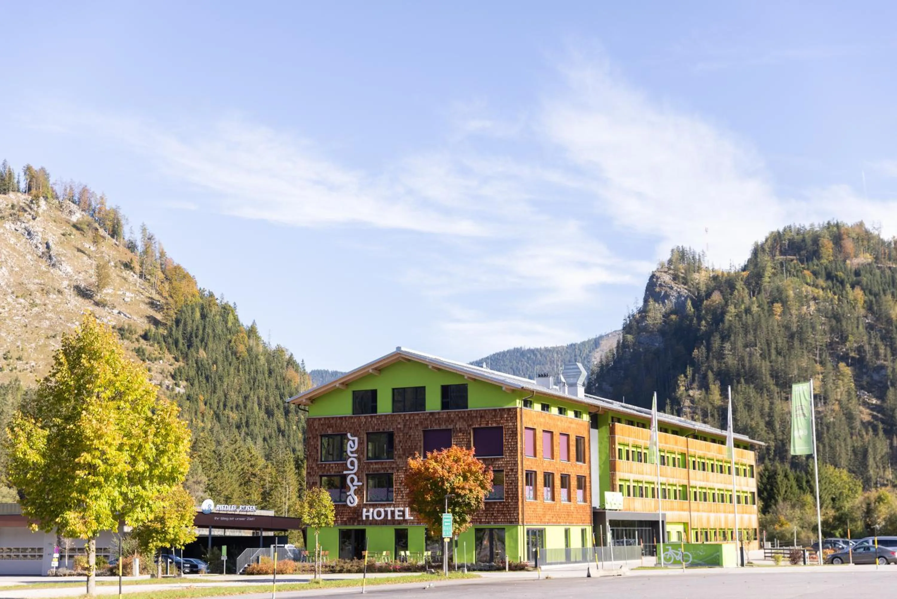 Property building in Explorer Hotel Hinterstoder