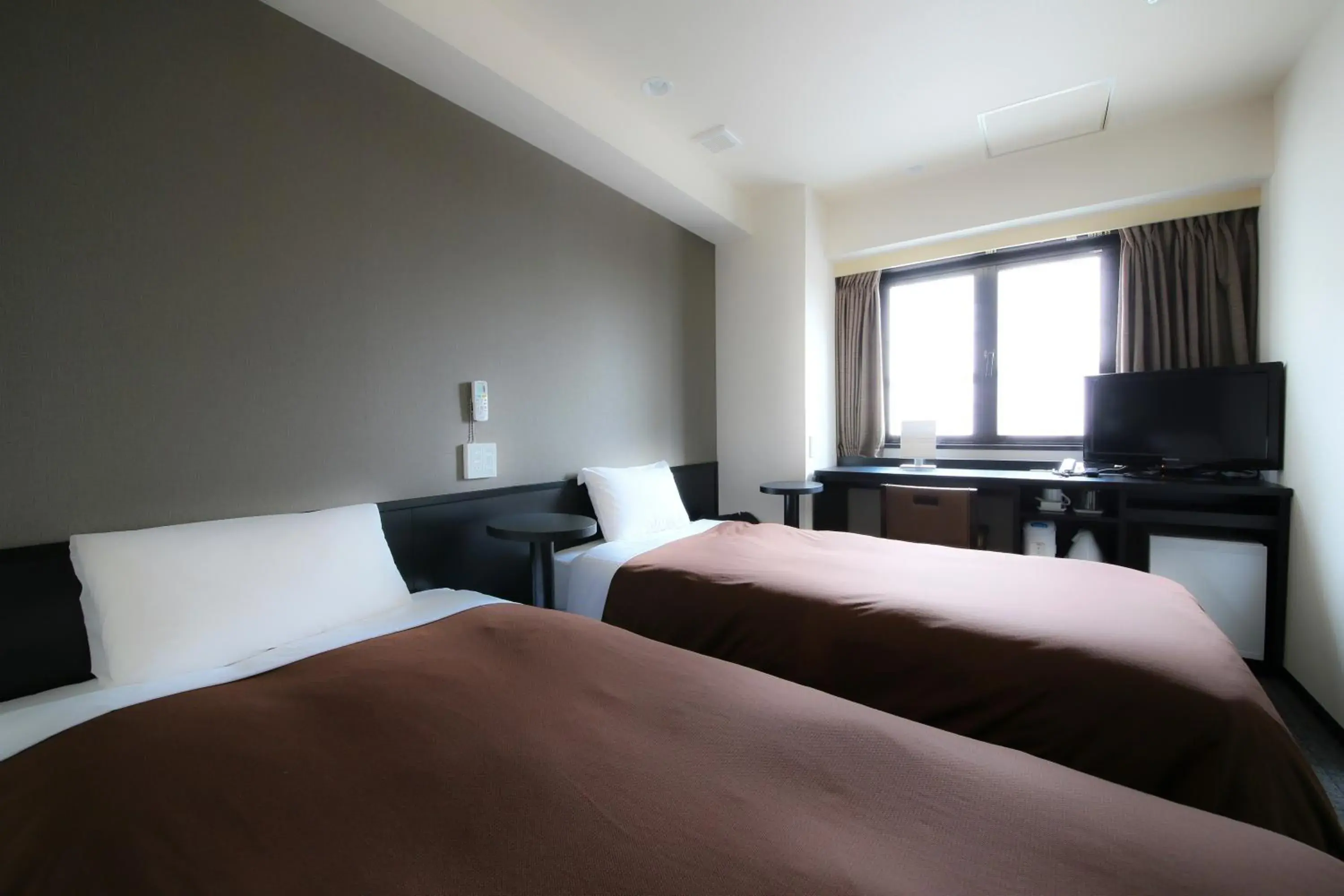 Bed in Urbain Tokyo Haneda Kamata Bed in Urbain Tokyo Haneda Kamata