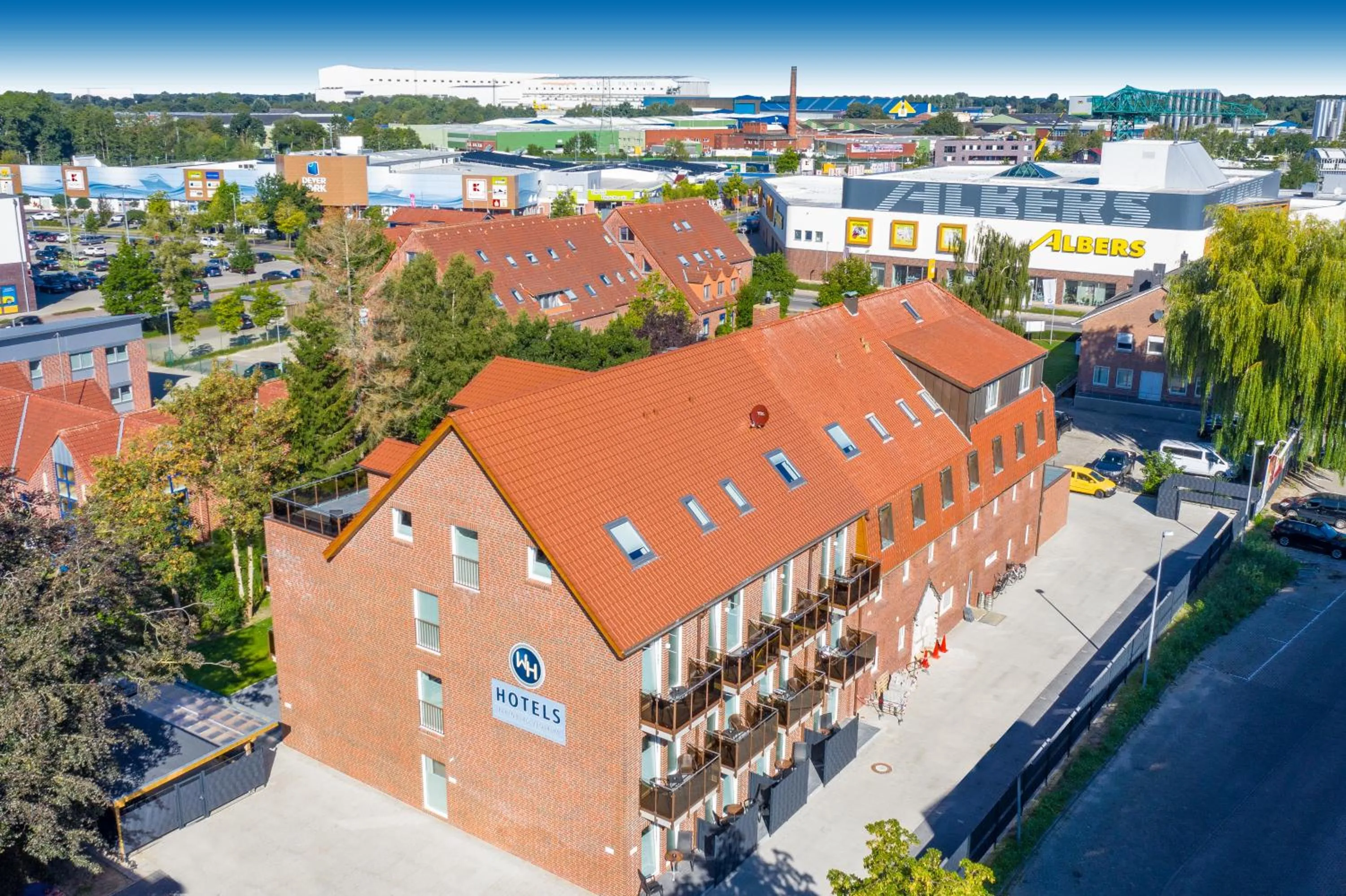 Bird's eye view in WH Hotels Papenburg Zentrum