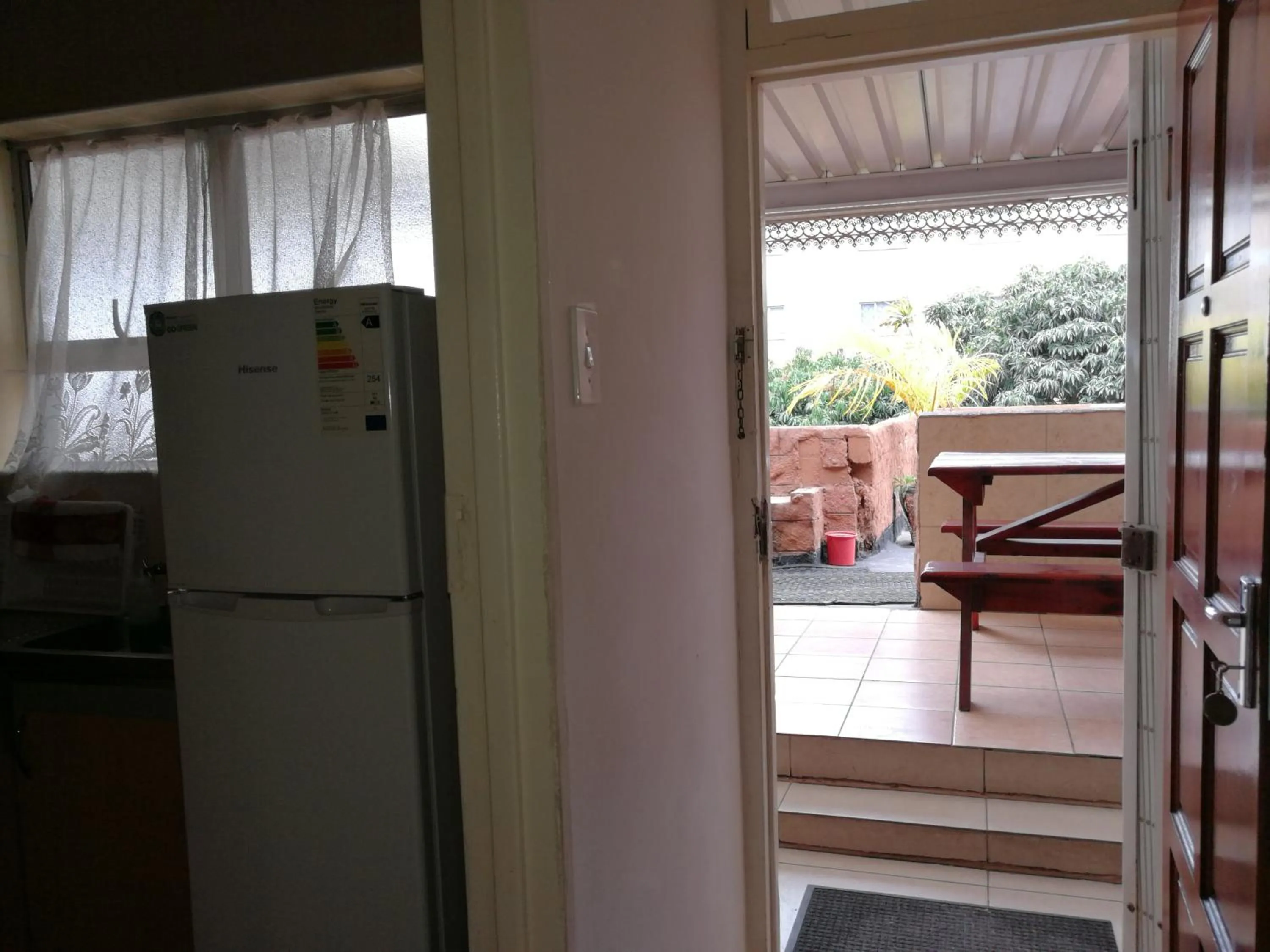 Balcony/Terrace in Bluff Accommodation Aybriden Self-Catering