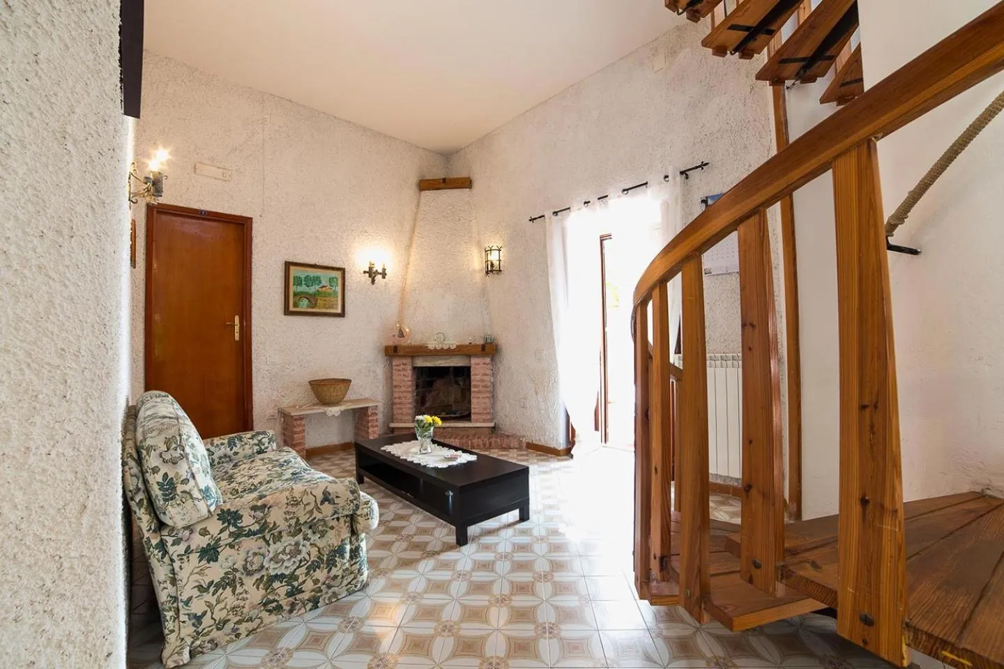 Seating area in B&B Bouganville