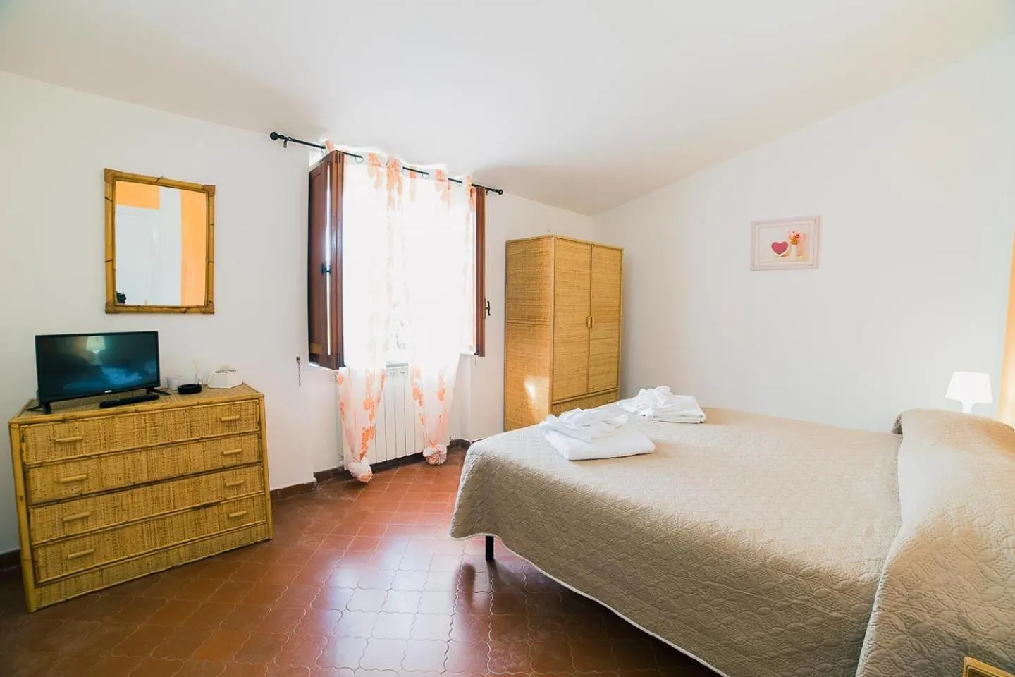 Bed in B&B Bouganville