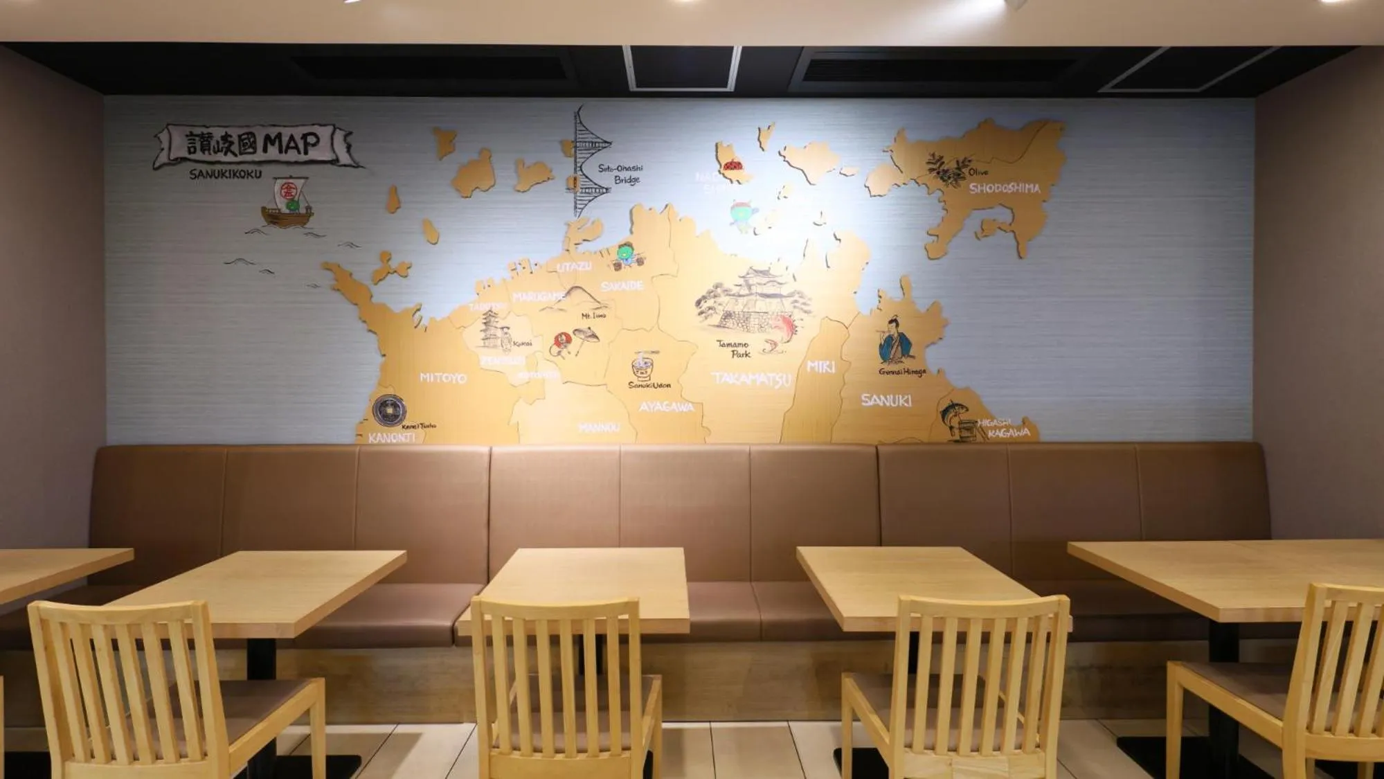 Restaurant/places to eat in Dormy Inn Takamatsu