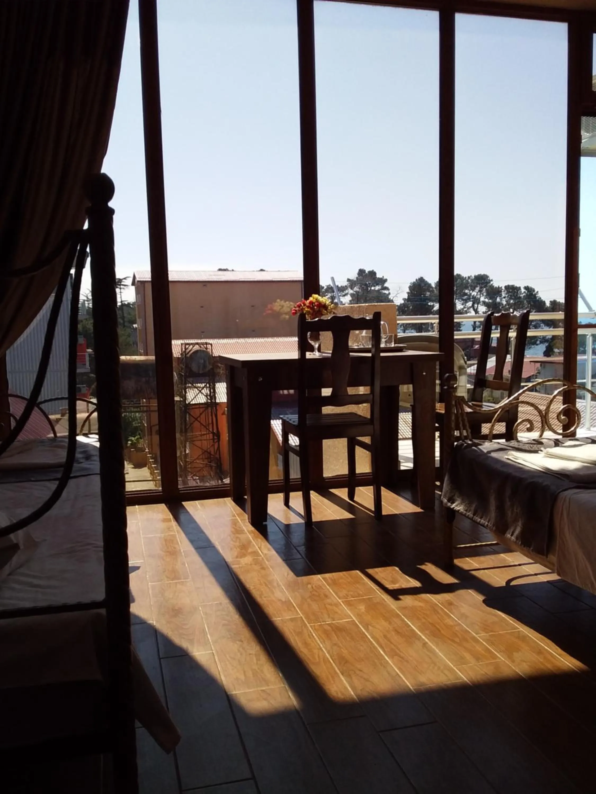 Patio in Hotel Inter