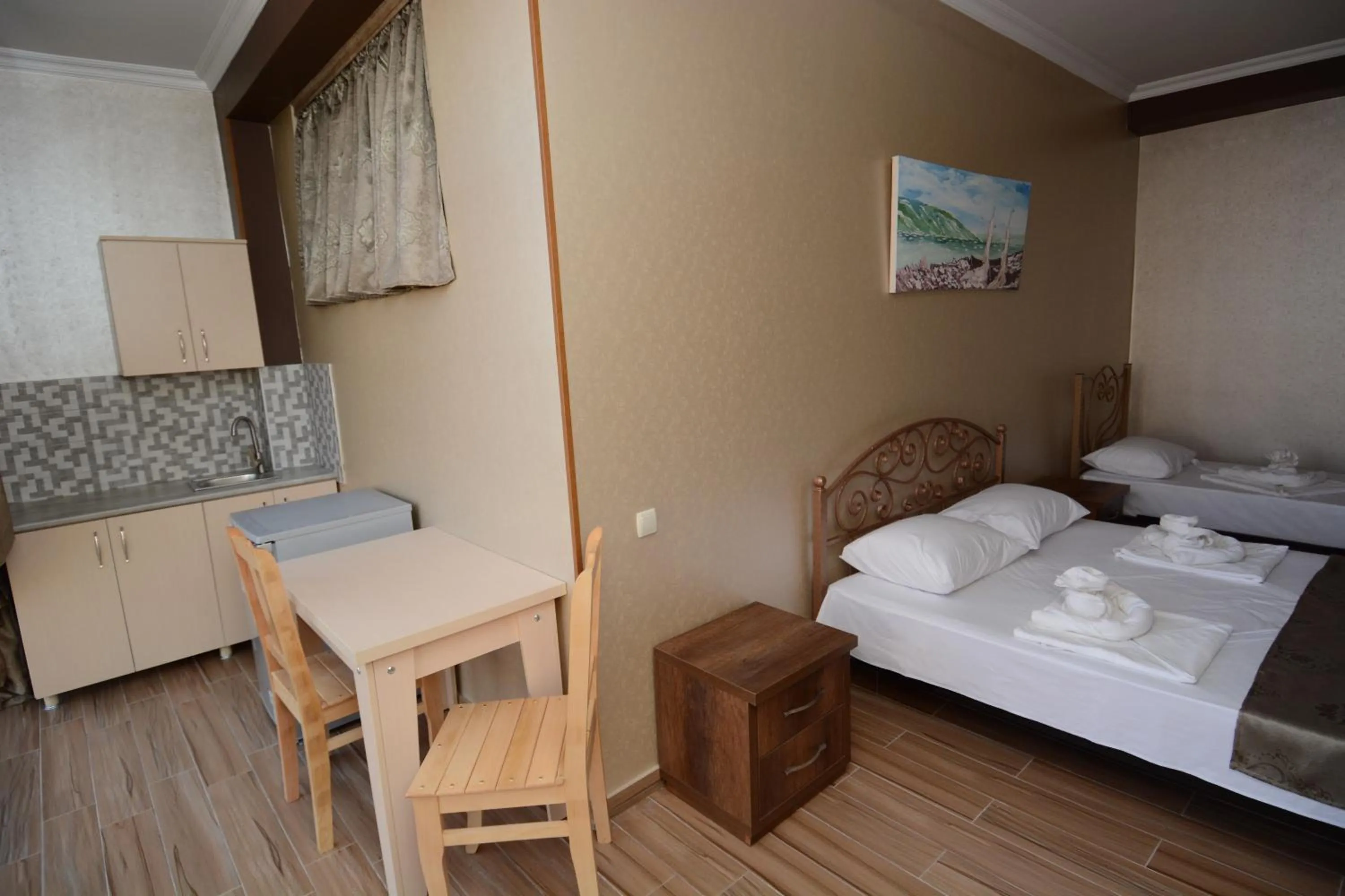 Kitchen or kitchenette in Hotel Inter