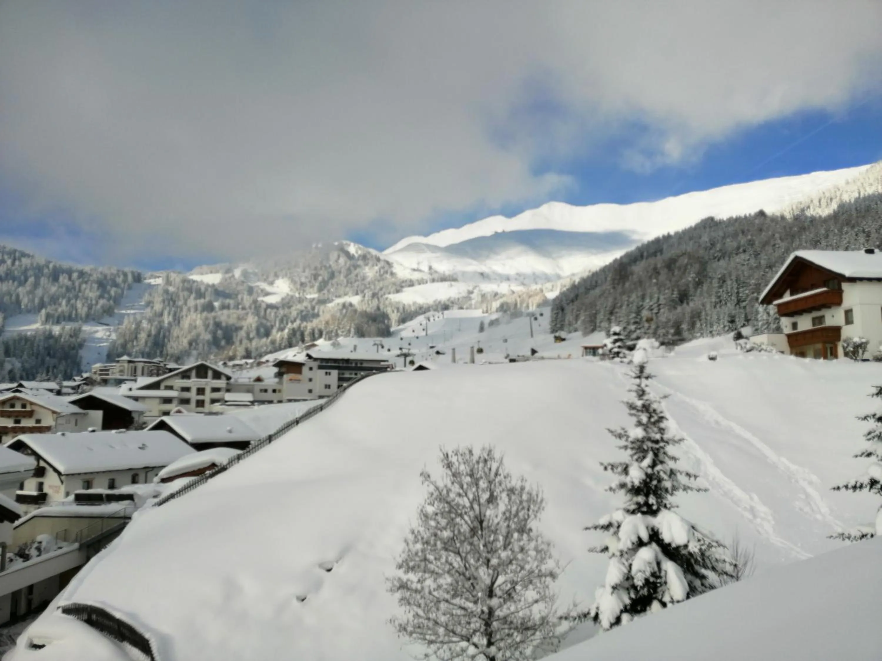 Natural landscape in Hotel Garni Alpendiamant