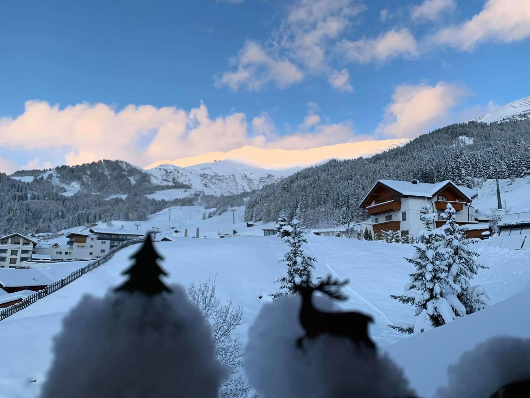 Natural landscape in Hotel Garni Alpendiamant