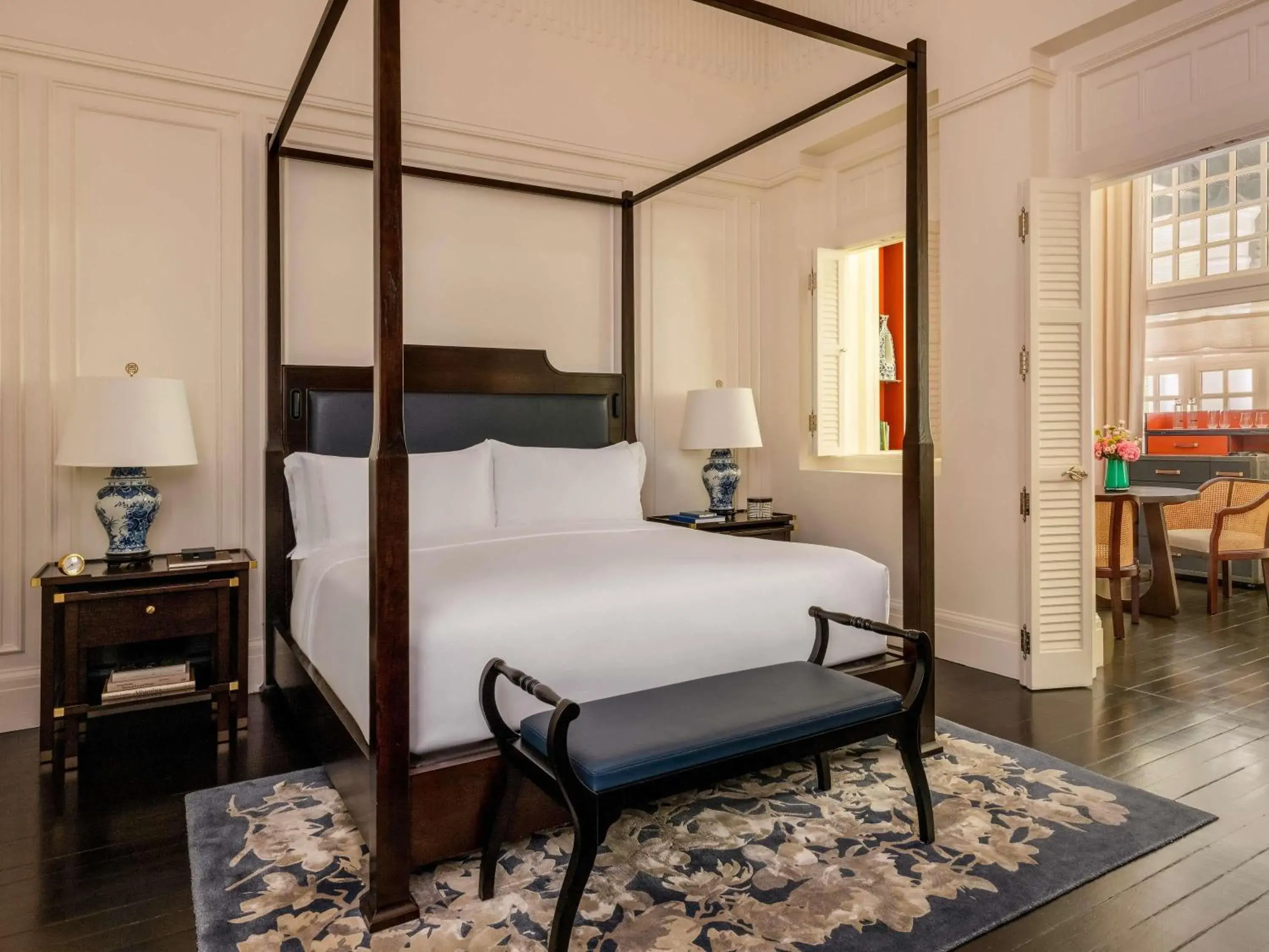 Bedroom, Bed in Raffles Singapore Bedroom, Bed in Raffles Singapore