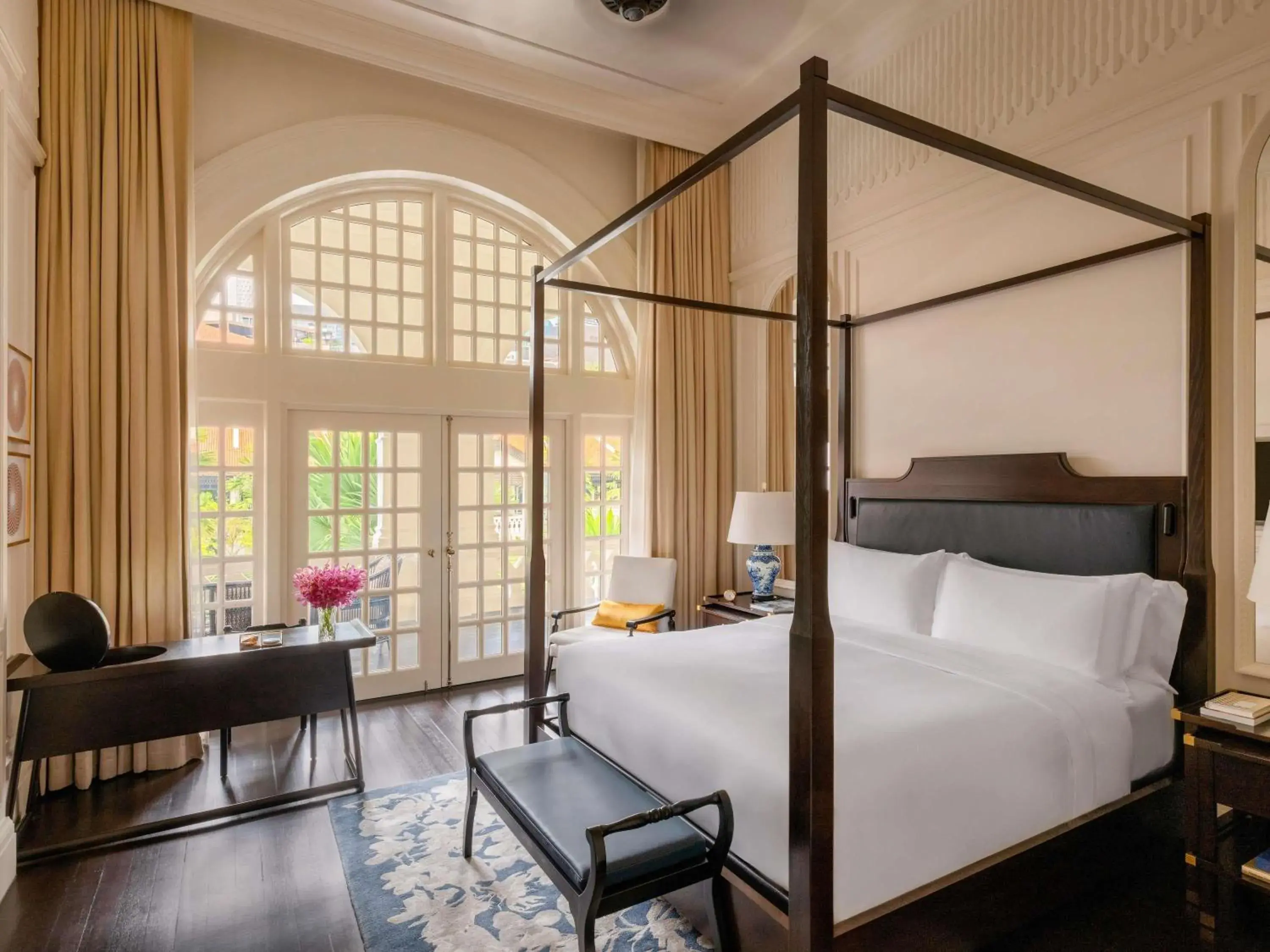 Bedroom, Bed in Raffles Singapore Bedroom, Bed in Raffles Singapore