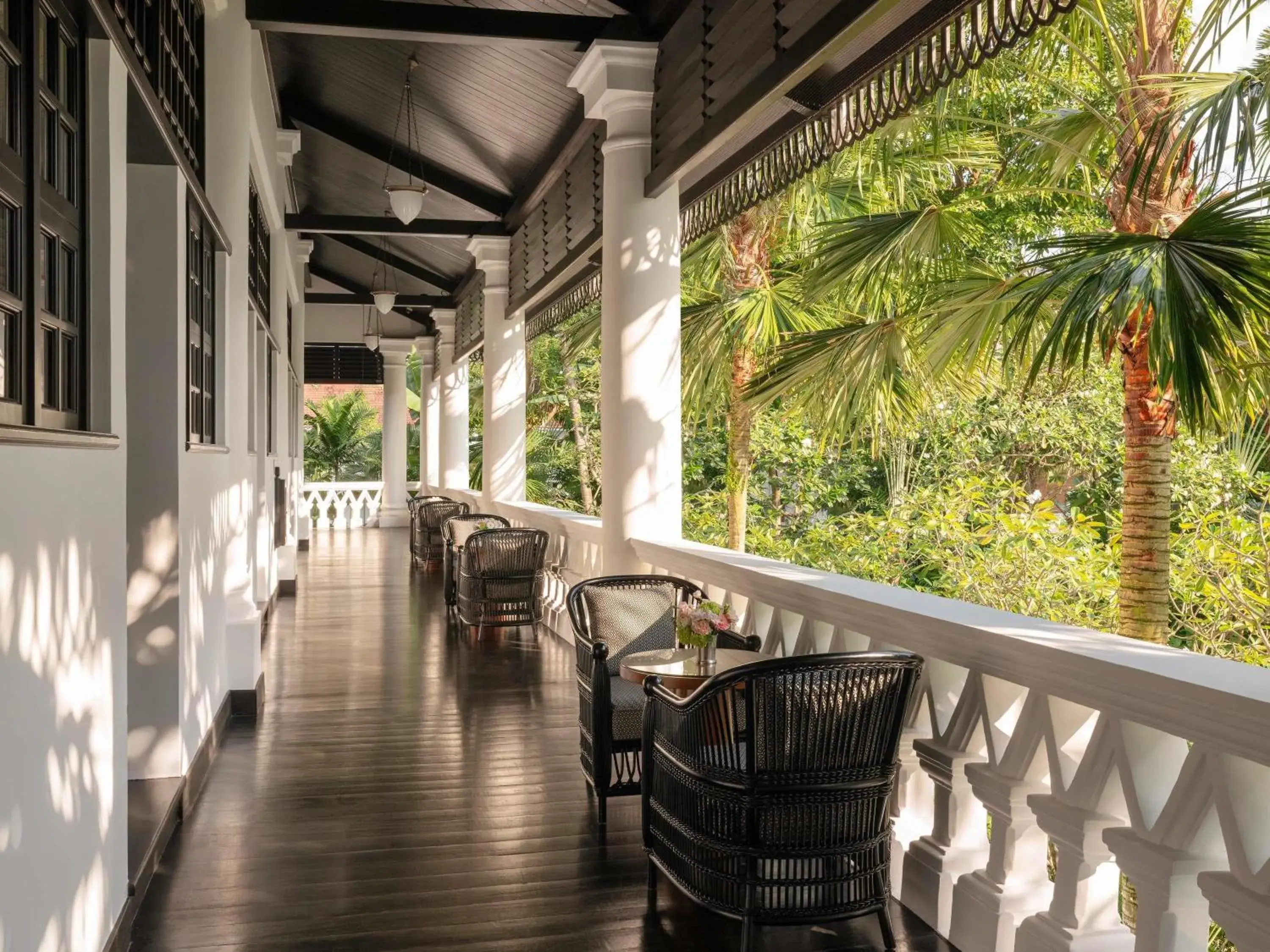 Bedroom in Raffles Singapore Bedroom in Raffles Singapore