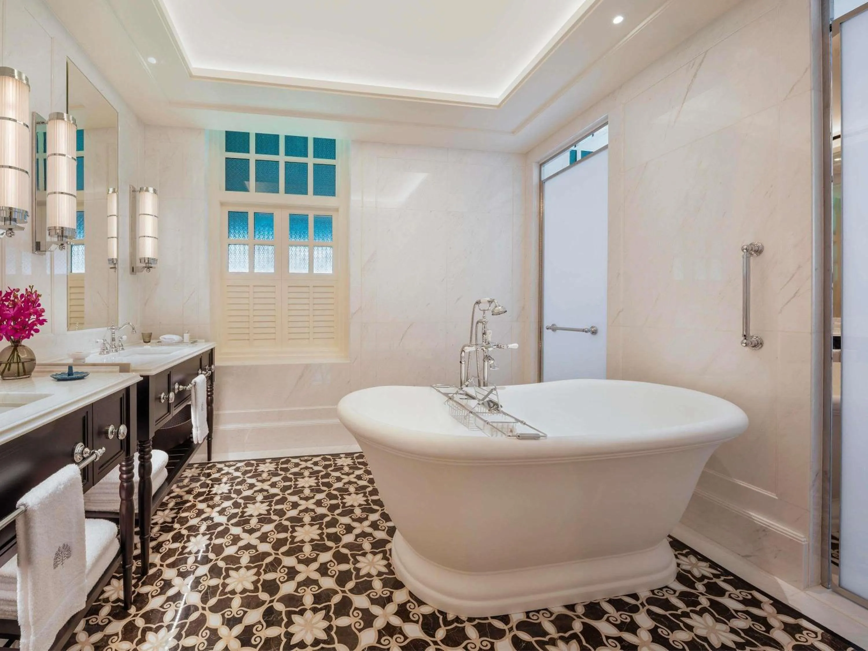 Bedroom in Raffles Singapore