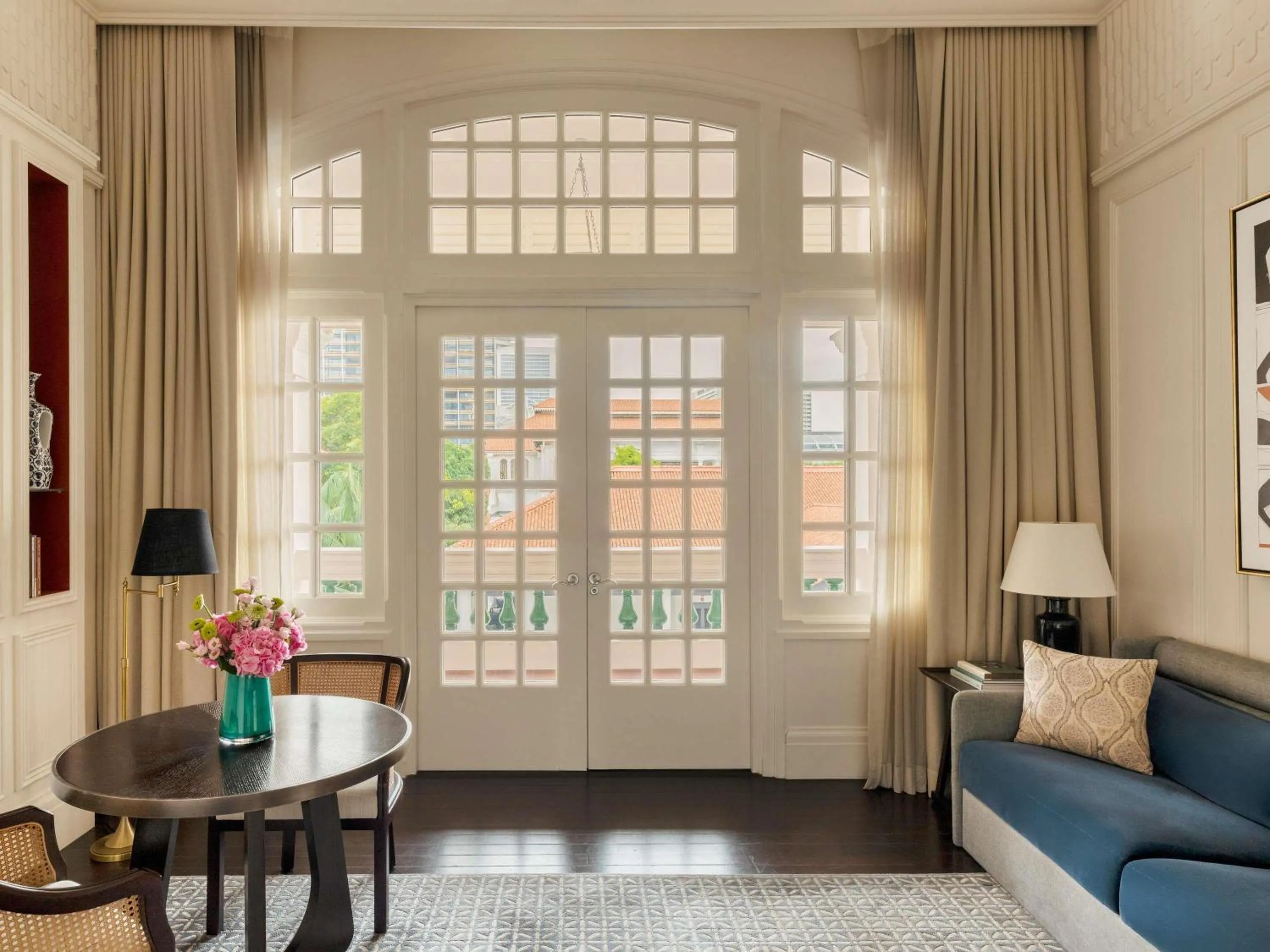 Bedroom in Raffles Singapore