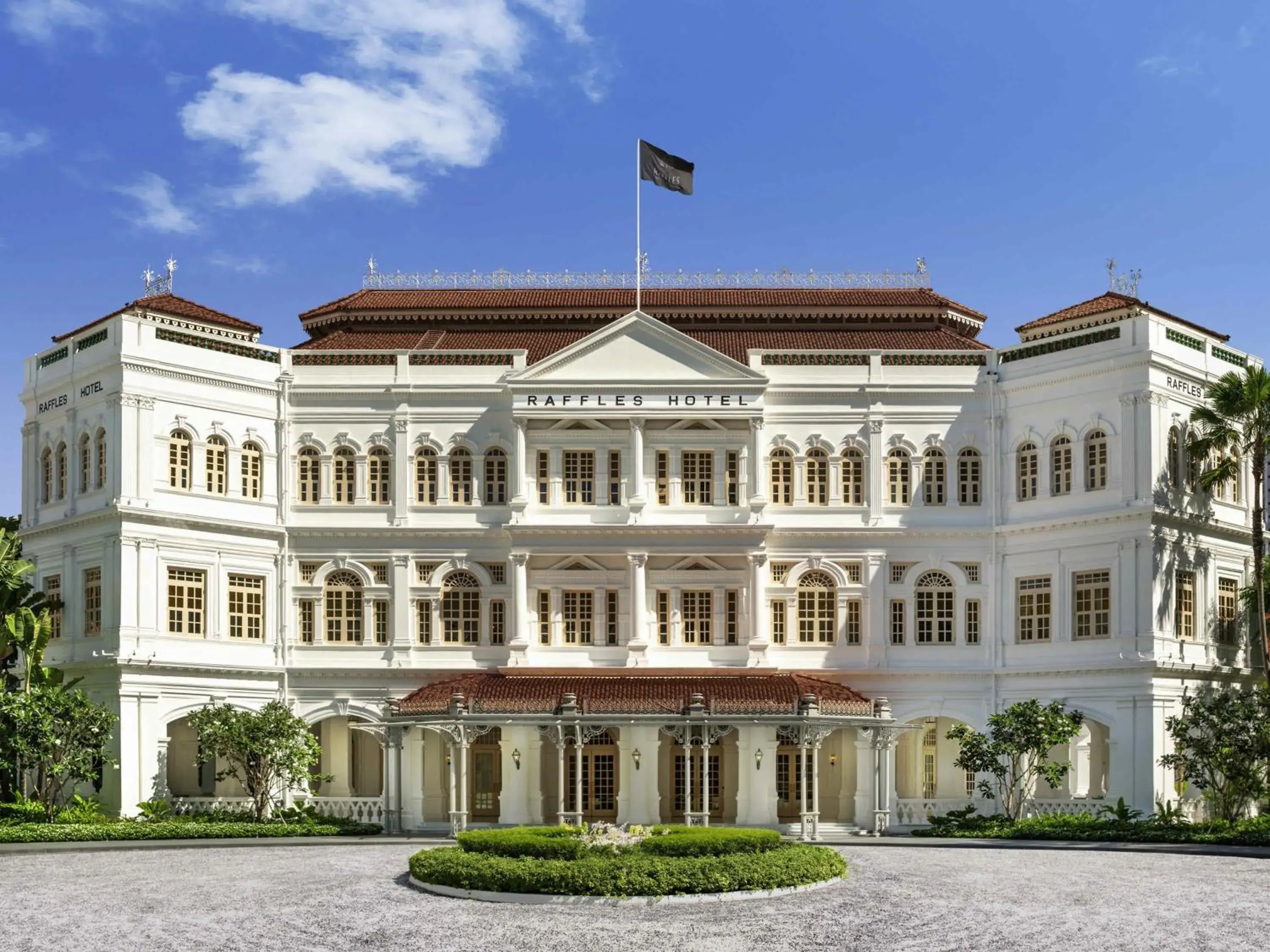 Property building in Raffles Singapore Property building in Raffles Singapore