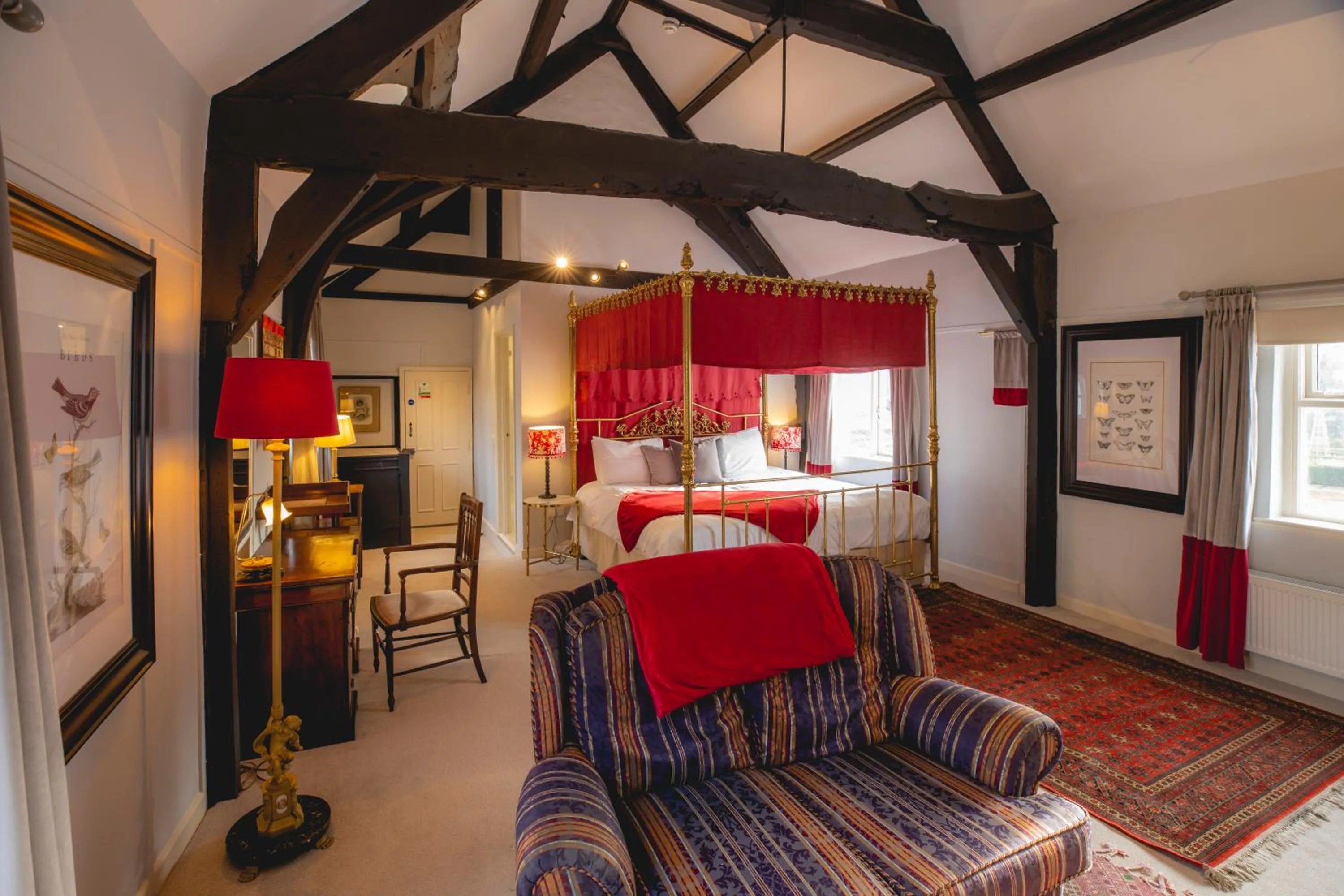 Bedroom, Bed in The Old Vicarage Hotel & Restaurant