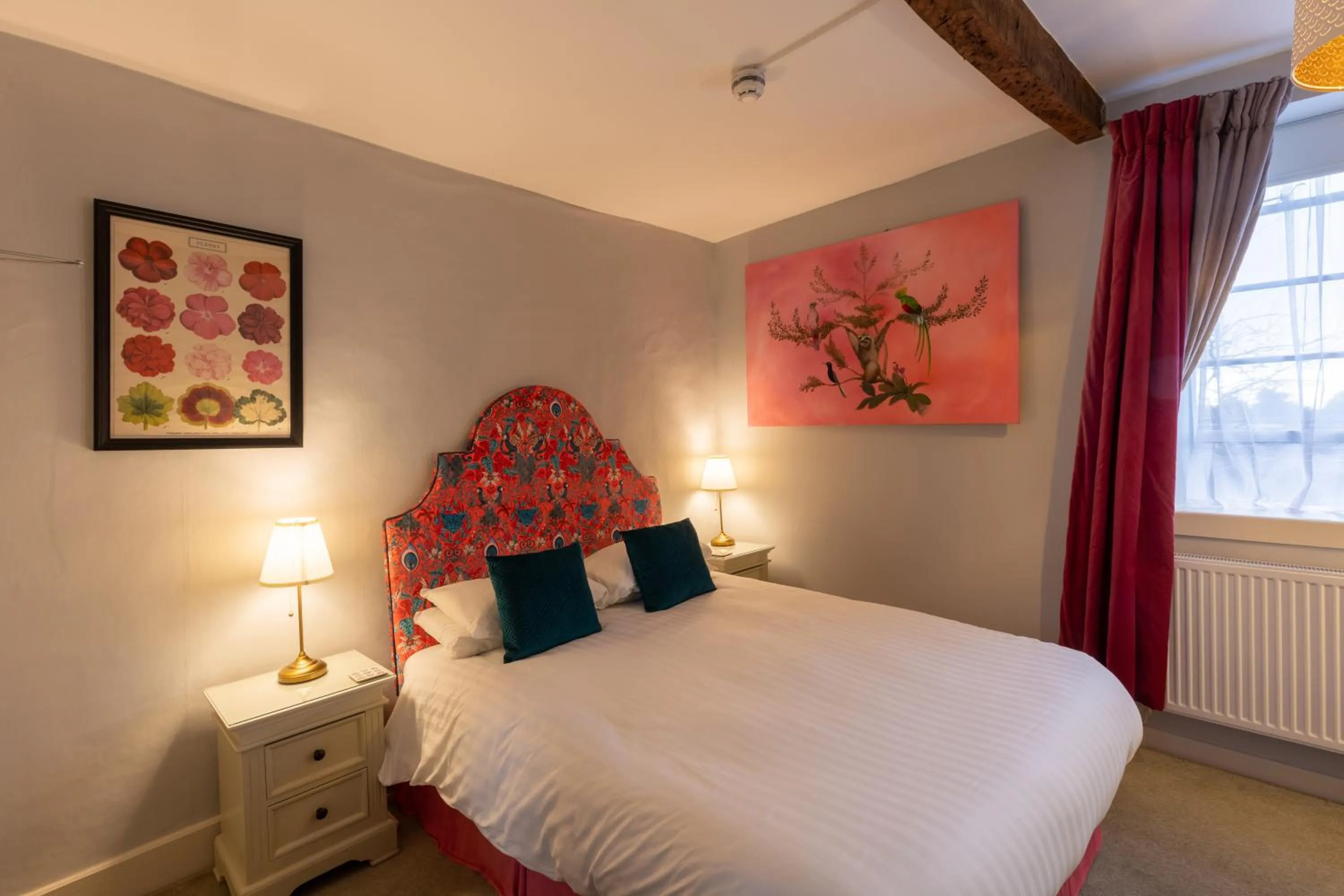 Bedroom, Bed in The Old Vicarage Hotel & Restaurant