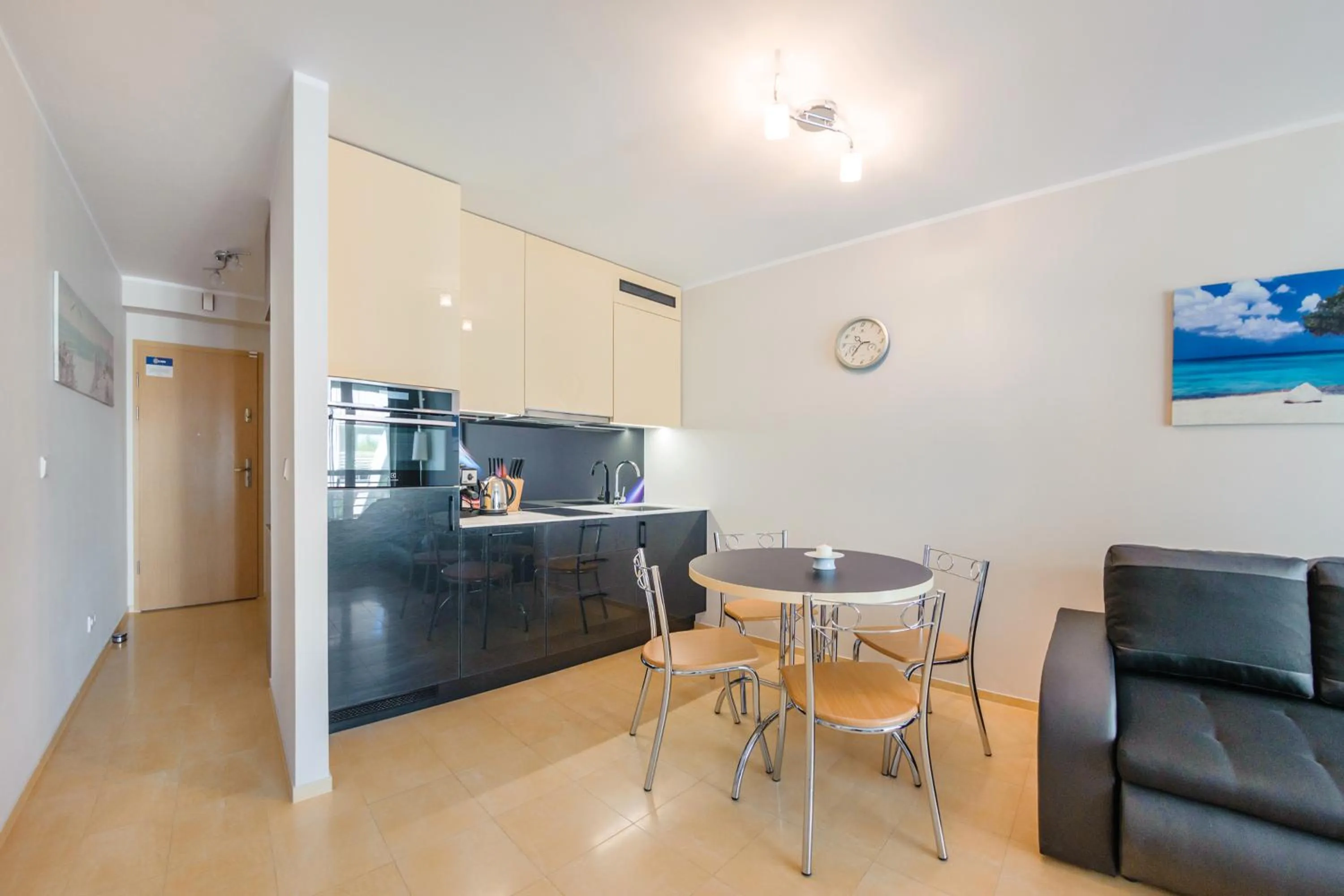 Kitchen or kitchenette in Na Klifie, Sun & Snow