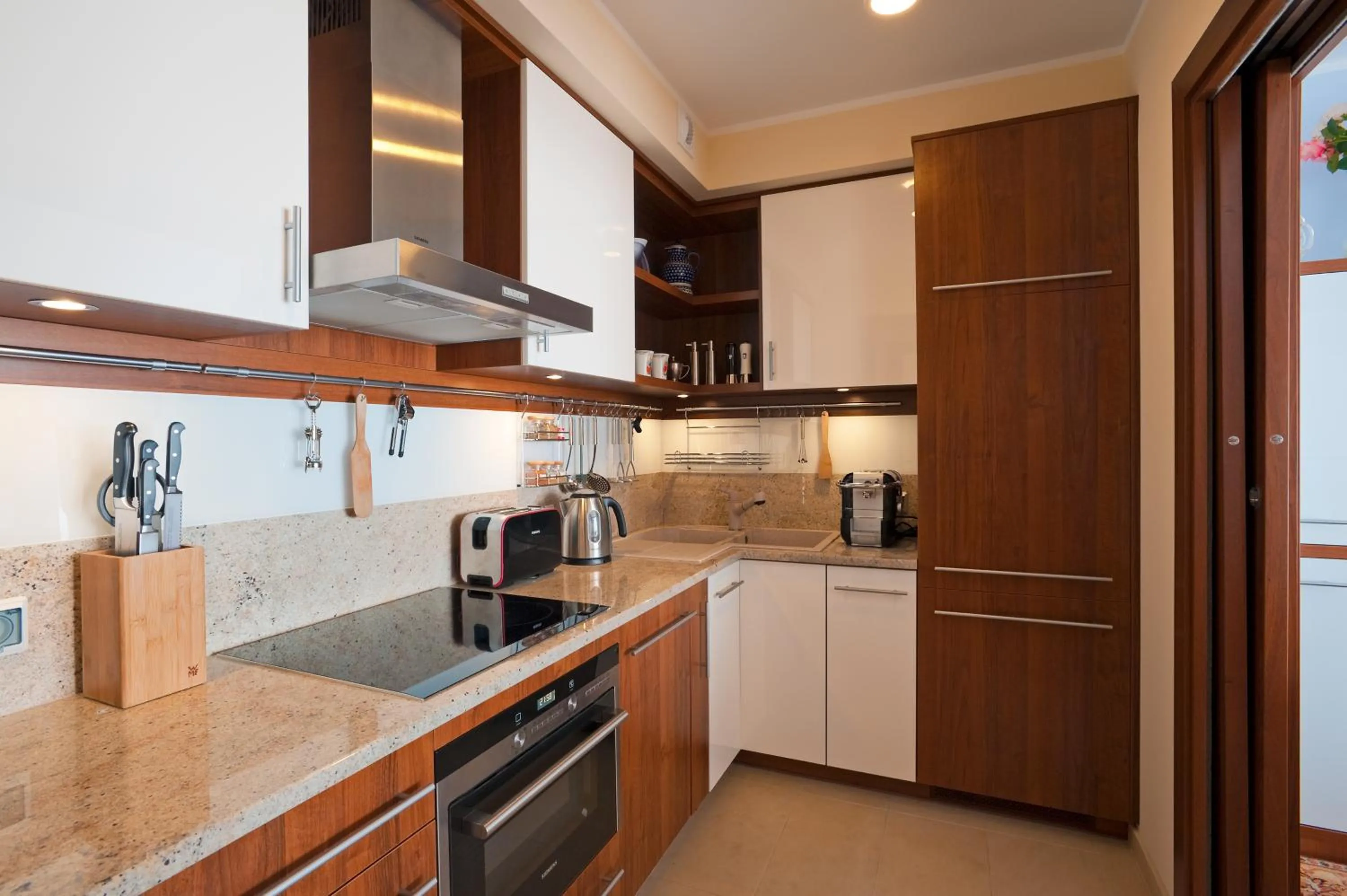 Kitchen or kitchenette in Na Klifie, Sun & Snow