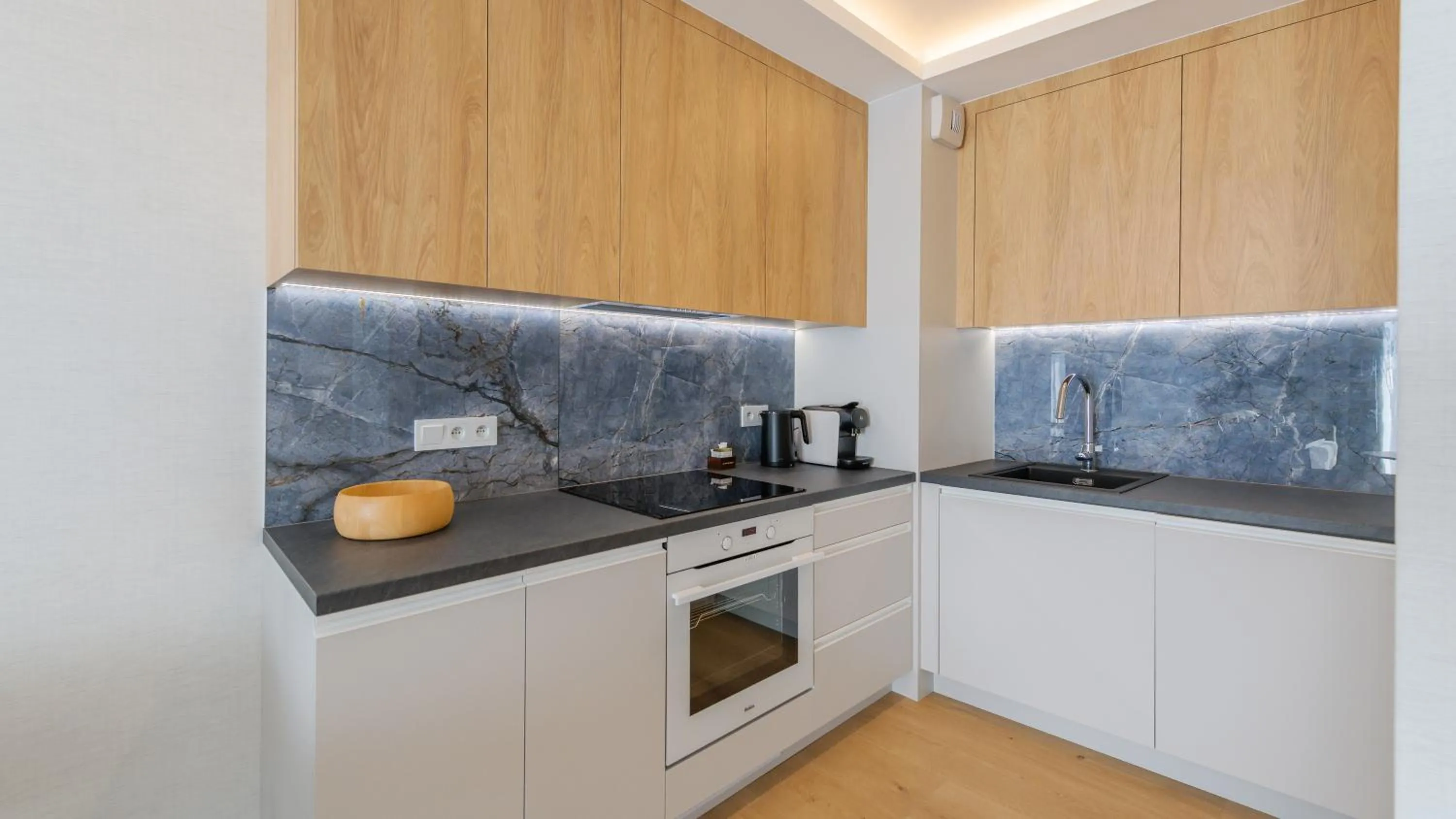 Kitchen or kitchenette in Na Klifie, Sun & Snow