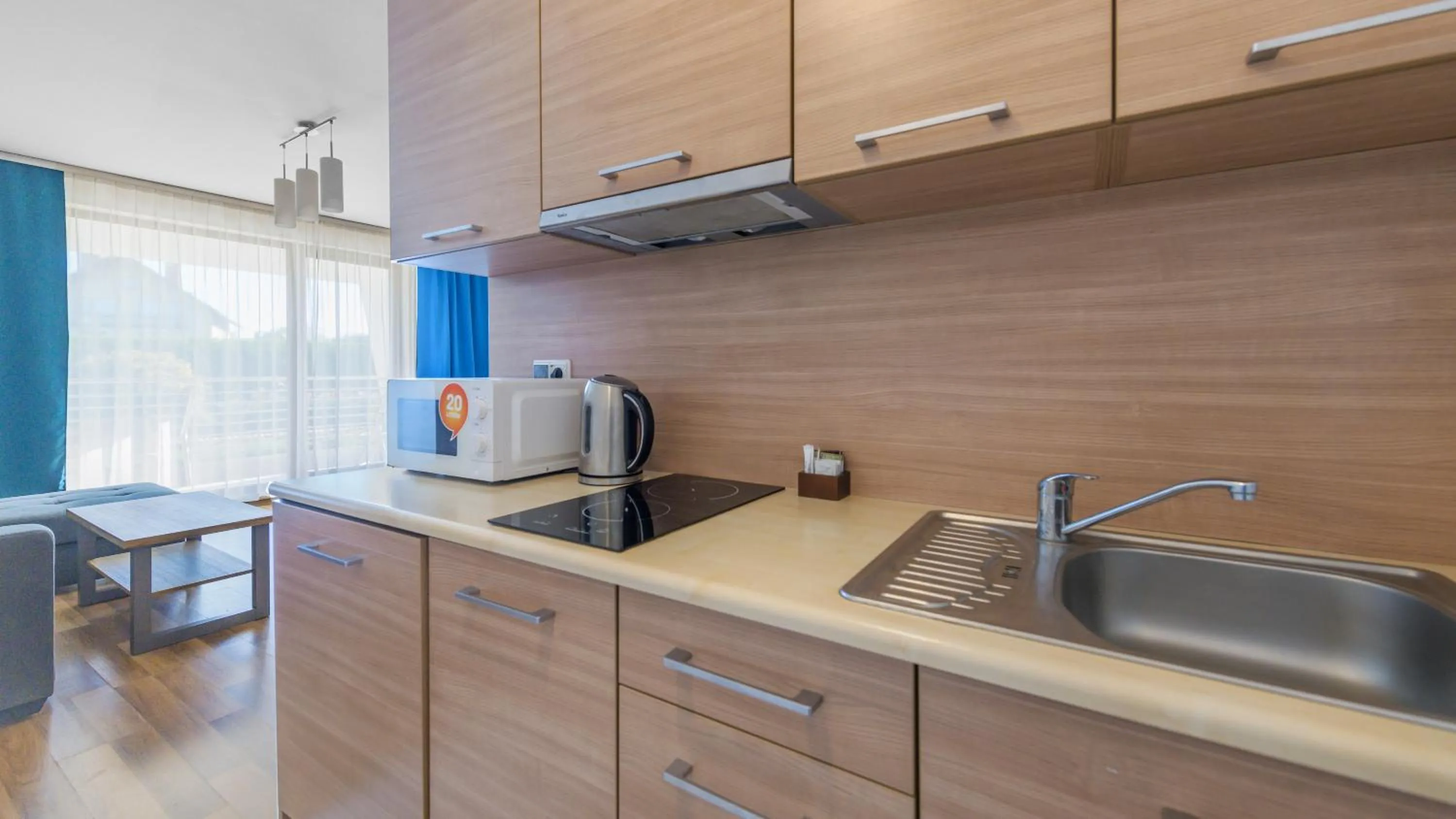 Kitchen or kitchenette in Na Klifie, Sun & Snow