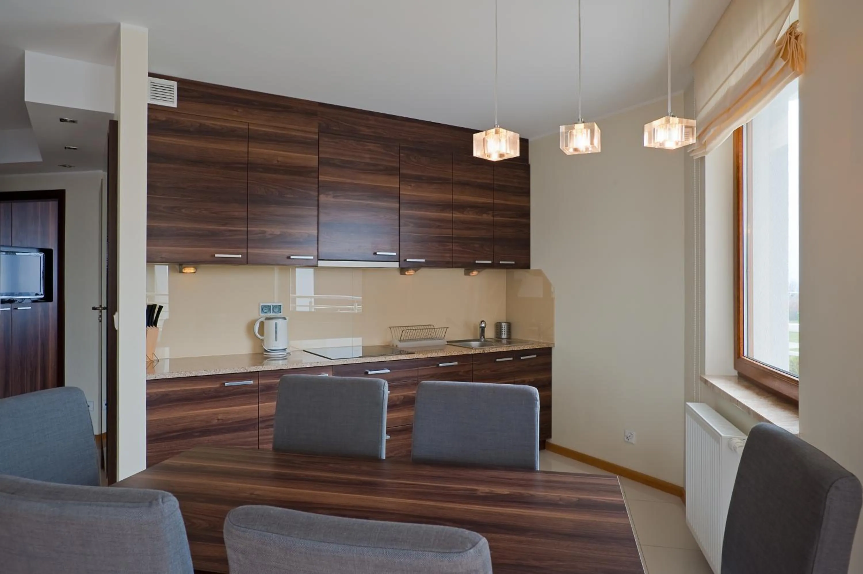 Kitchen or kitchenette in Na Klifie, Sun & Snow