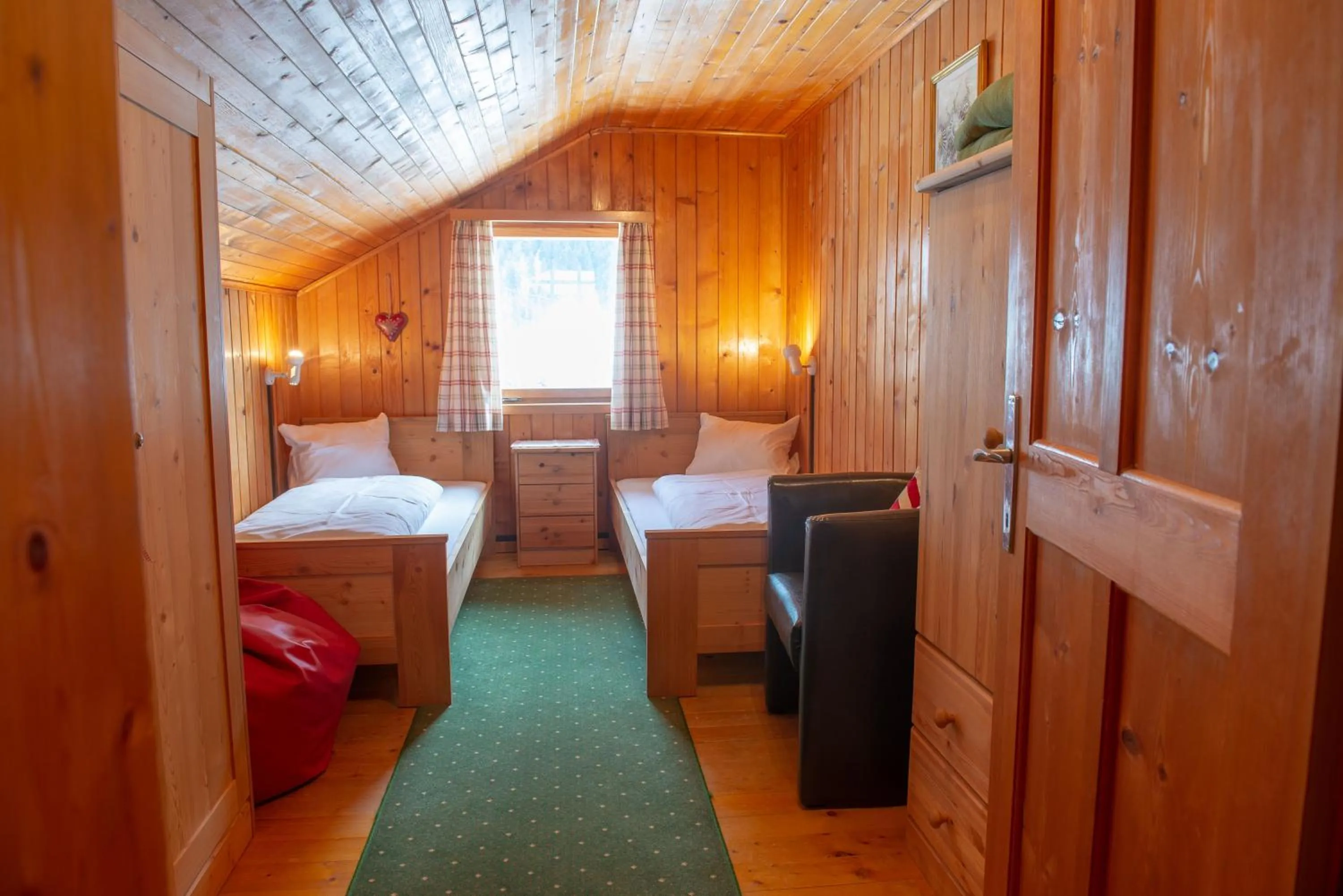 Bed in Bio-Hotel Saladina