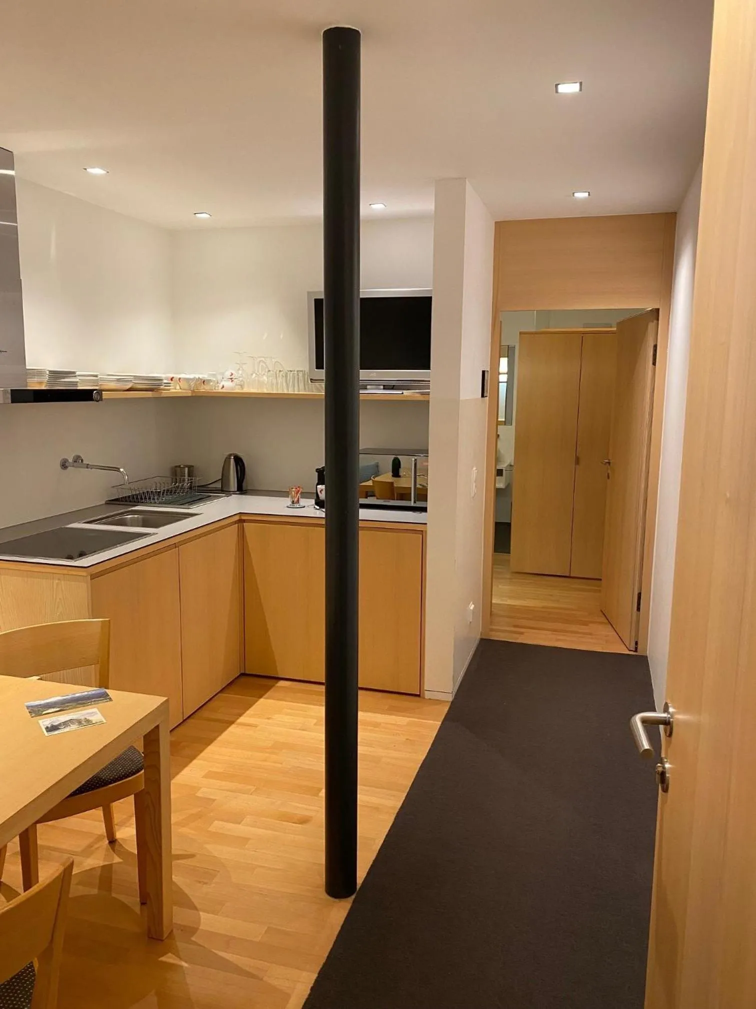 kitchen in Bio-Hotel Saladina