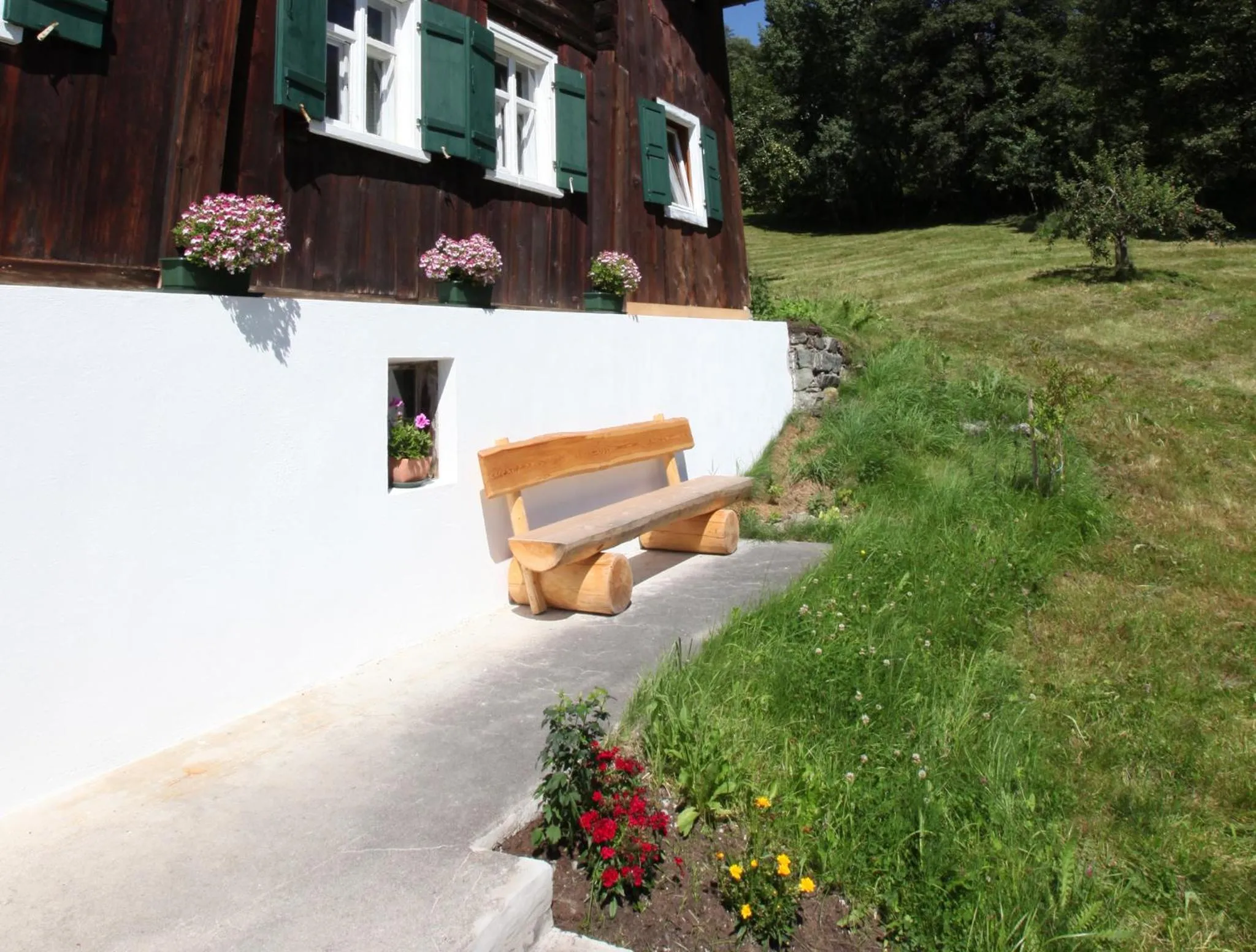 Garden in Bio-Hotel Saladina