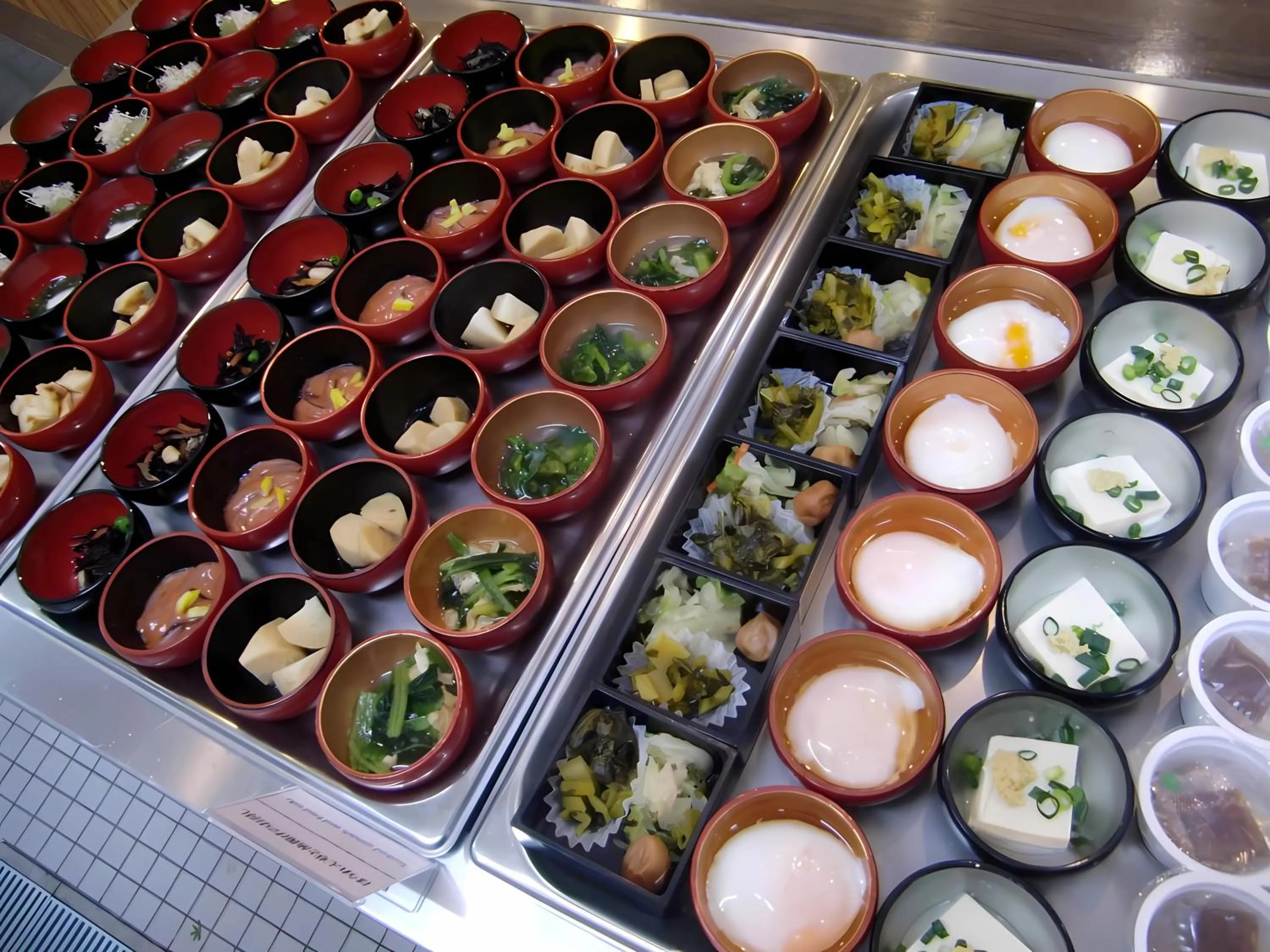 Breakfast in Dormy Inn Tomakomai