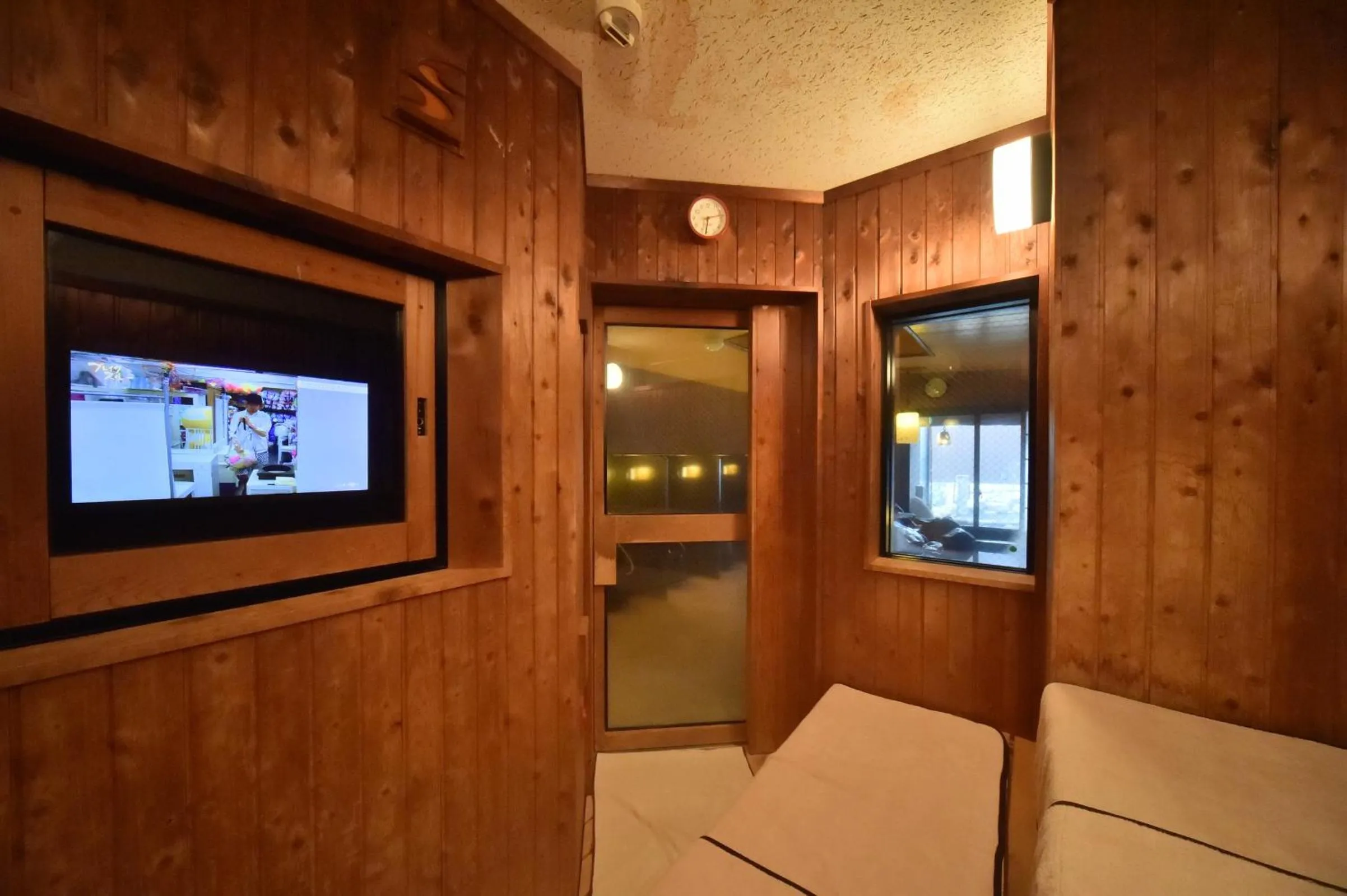 Sauna in Dormy Inn Tomakomai