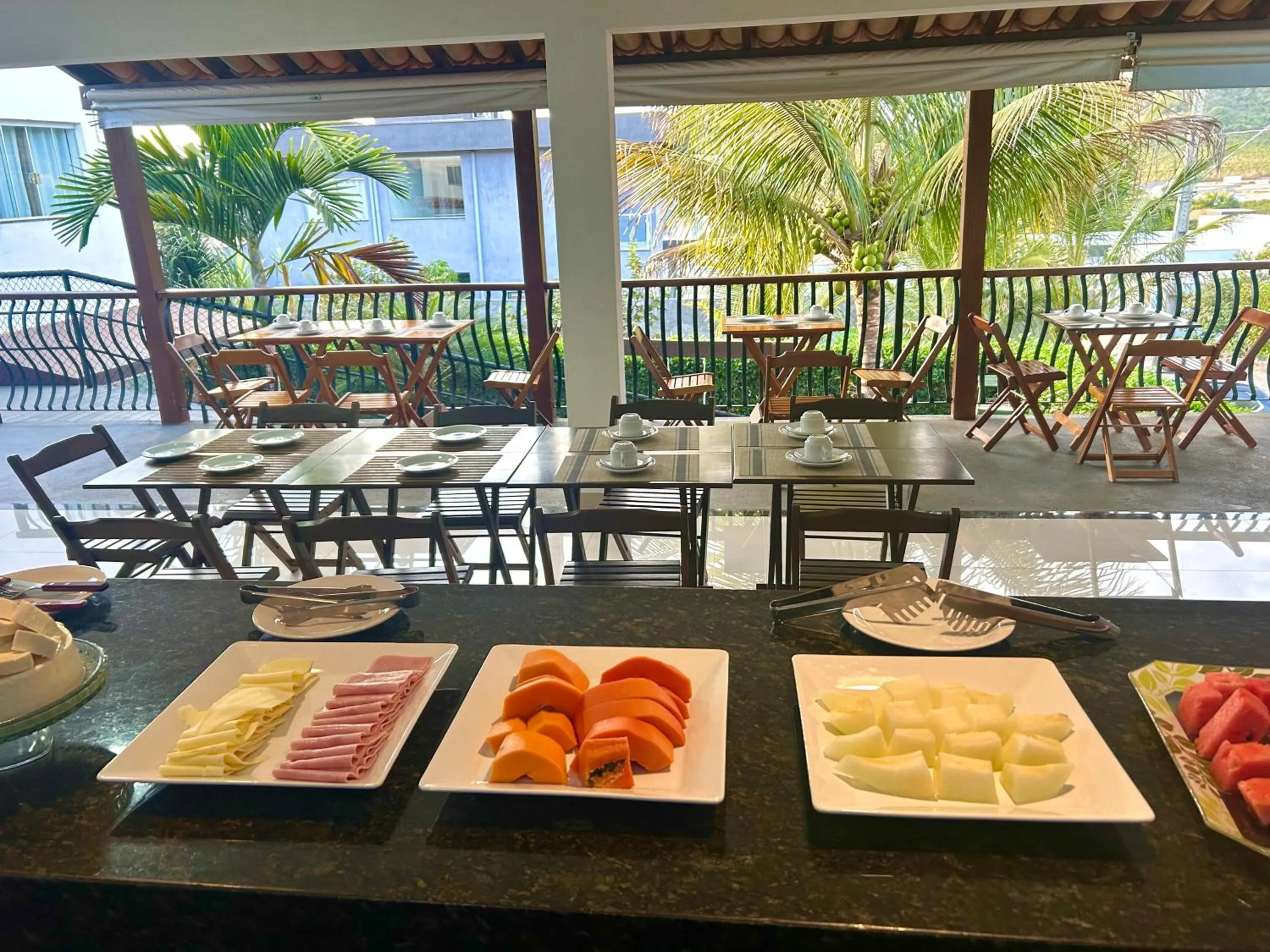 Breakfast in Pousada Rainha Dos Lagos