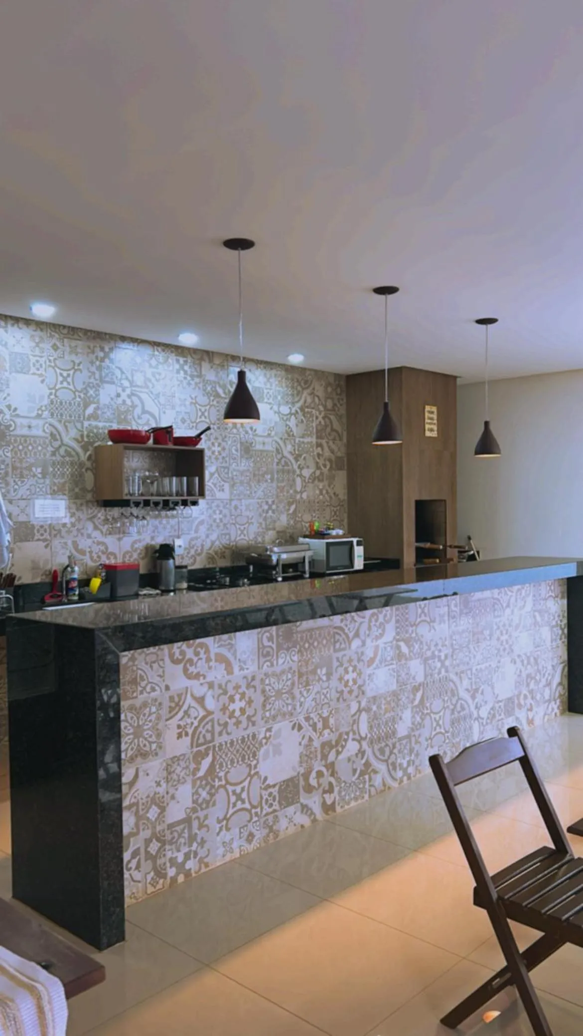 Dining area in Pousada Rainha Dos Lagos