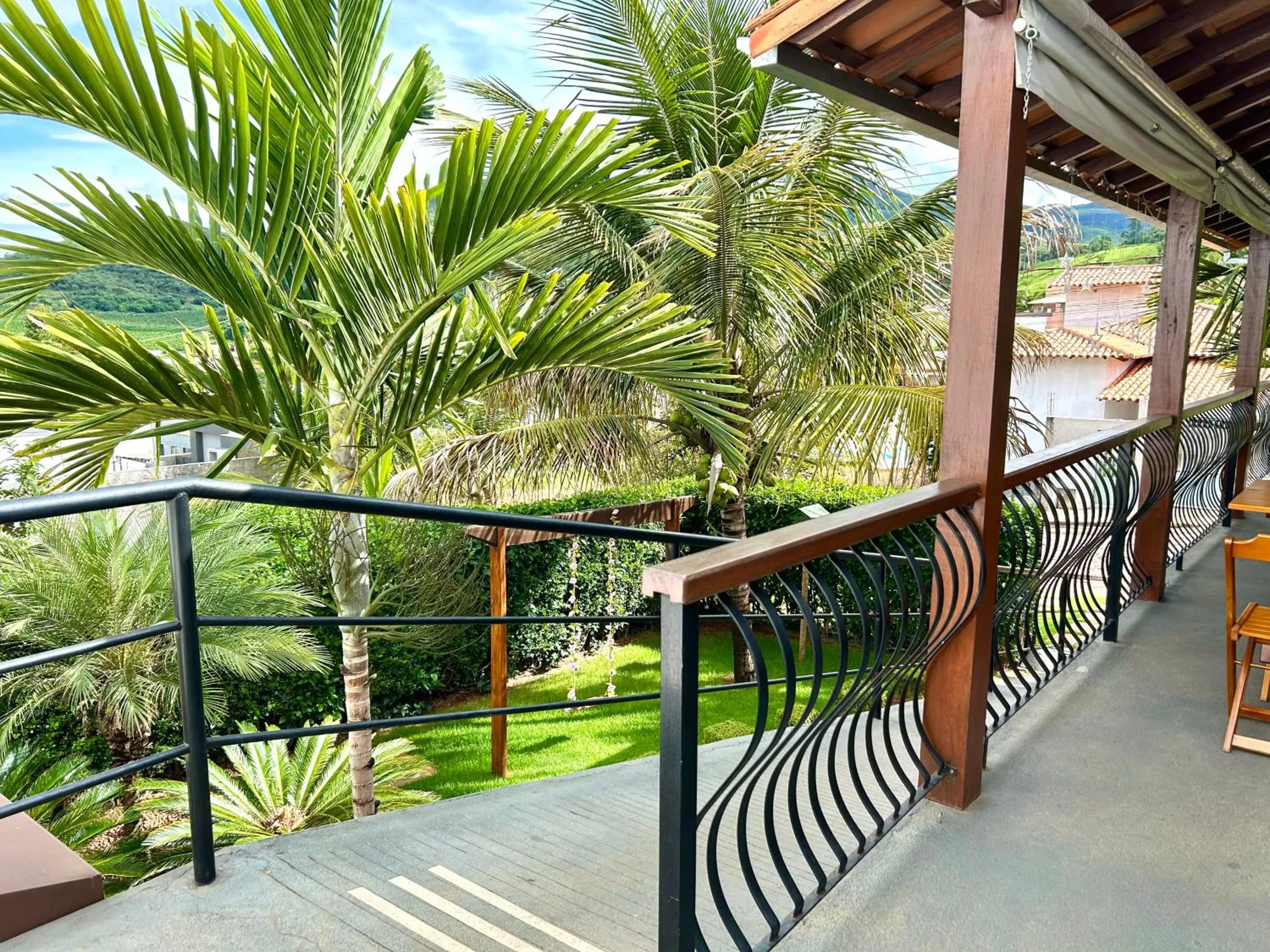 Garden view in Pousada Rainha Dos Lagos