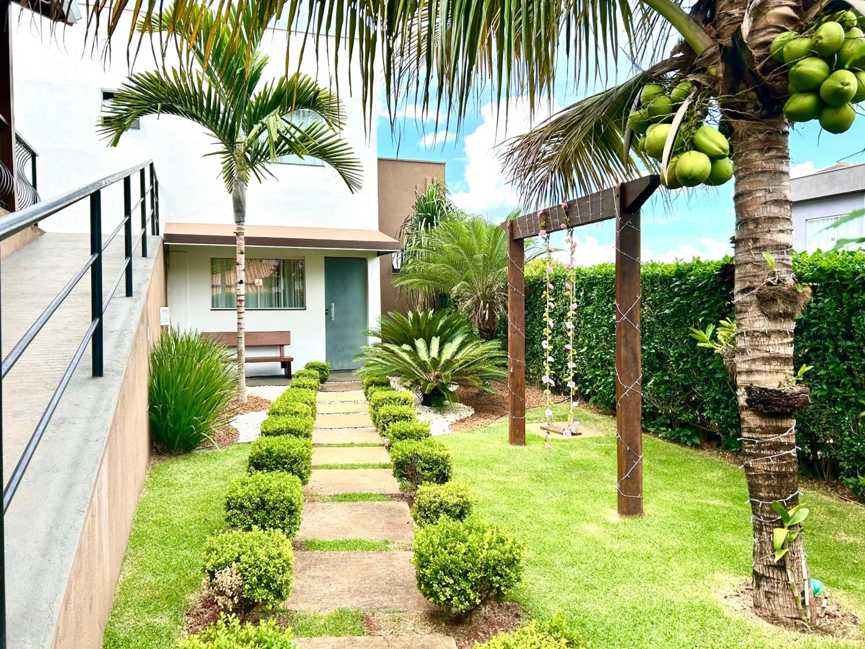 Garden in Pousada Rainha Dos Lagos