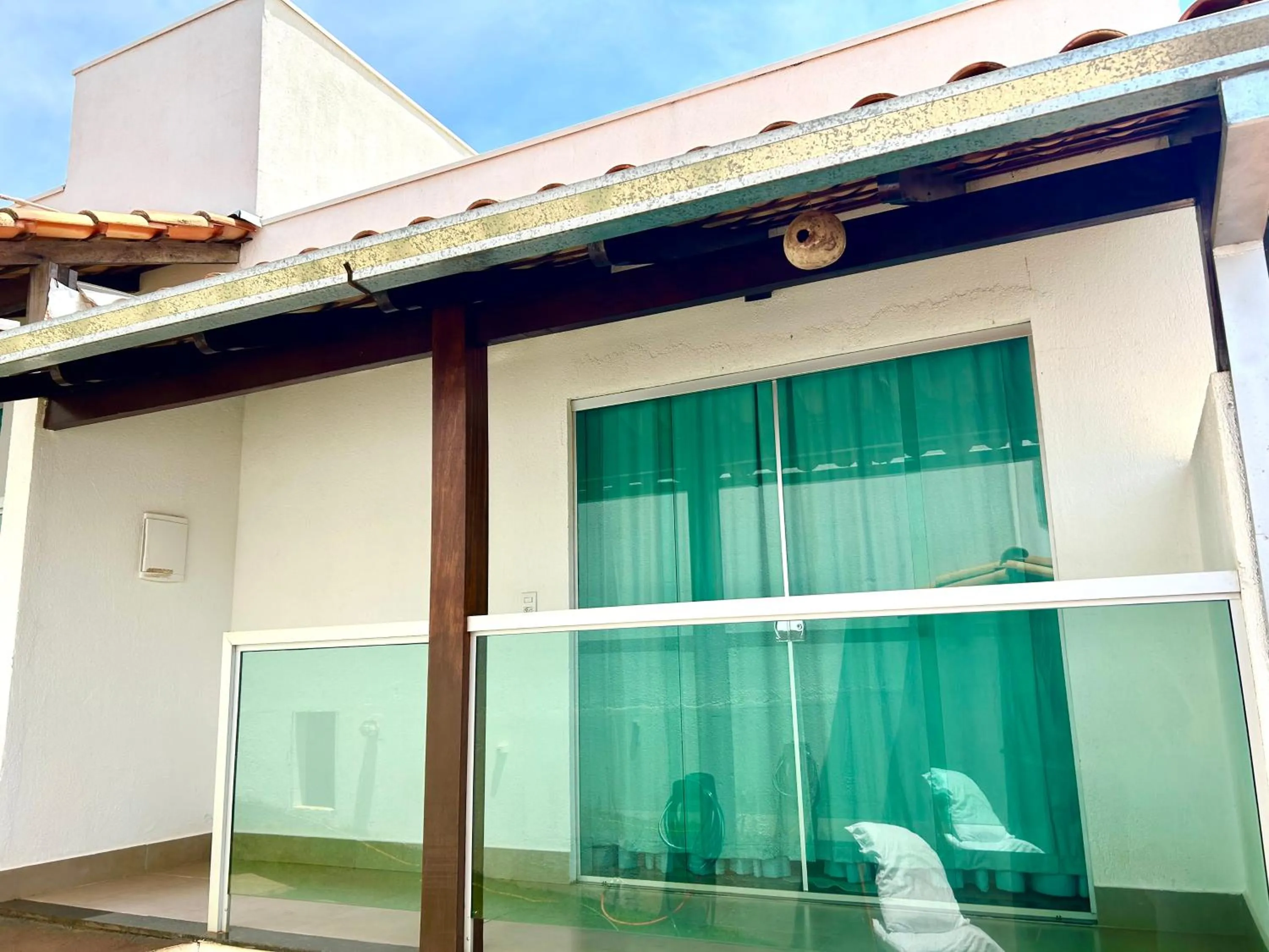 Balcony/Terrace in Pousada Rainha Dos Lagos