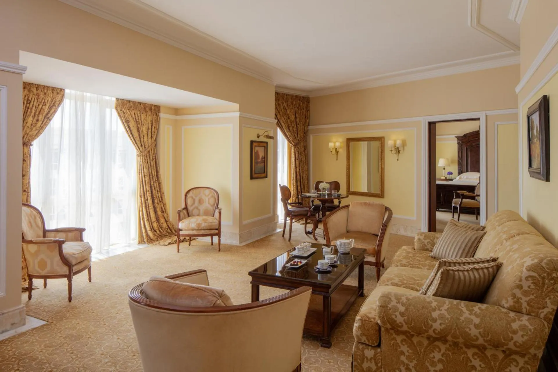 Living room in The Regency Hotel Kuwait