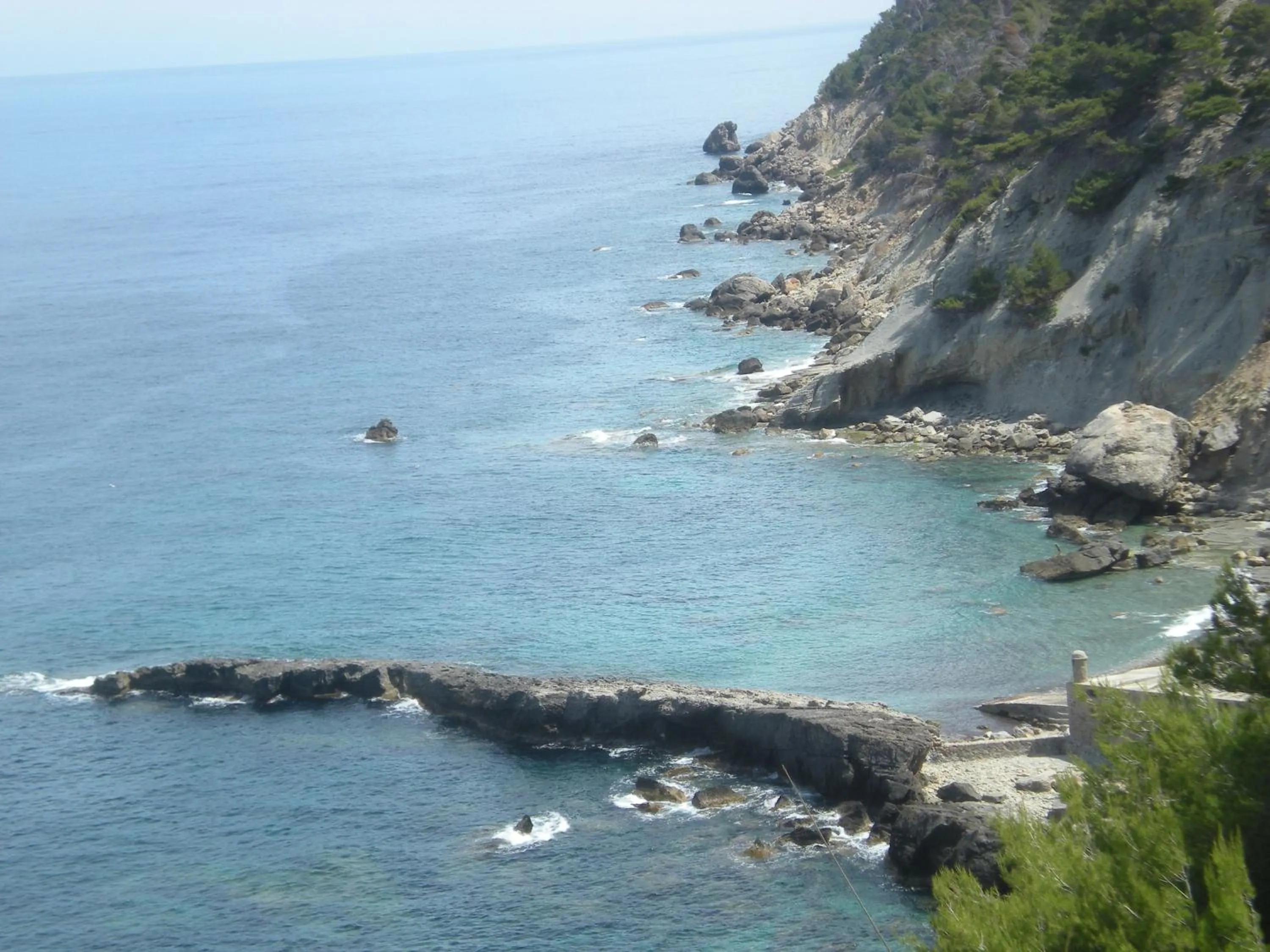 Sea view in Hostal Sa Baronia