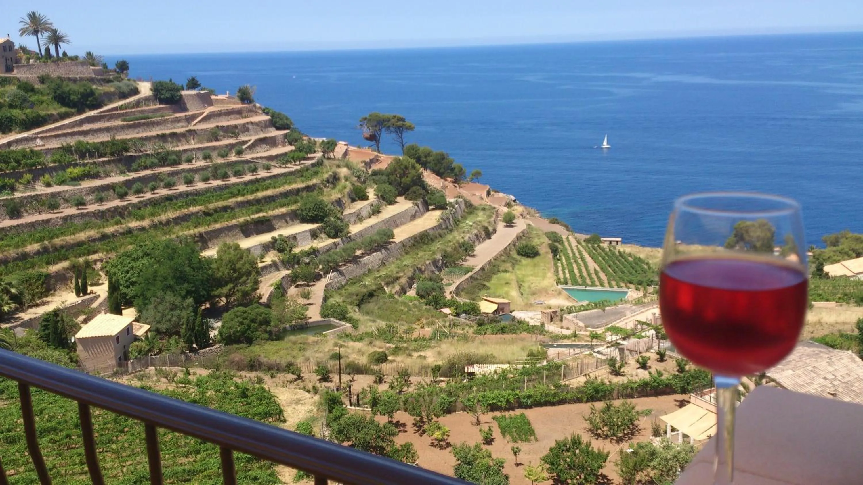 View (from property/room) in Hostal Sa Baronia