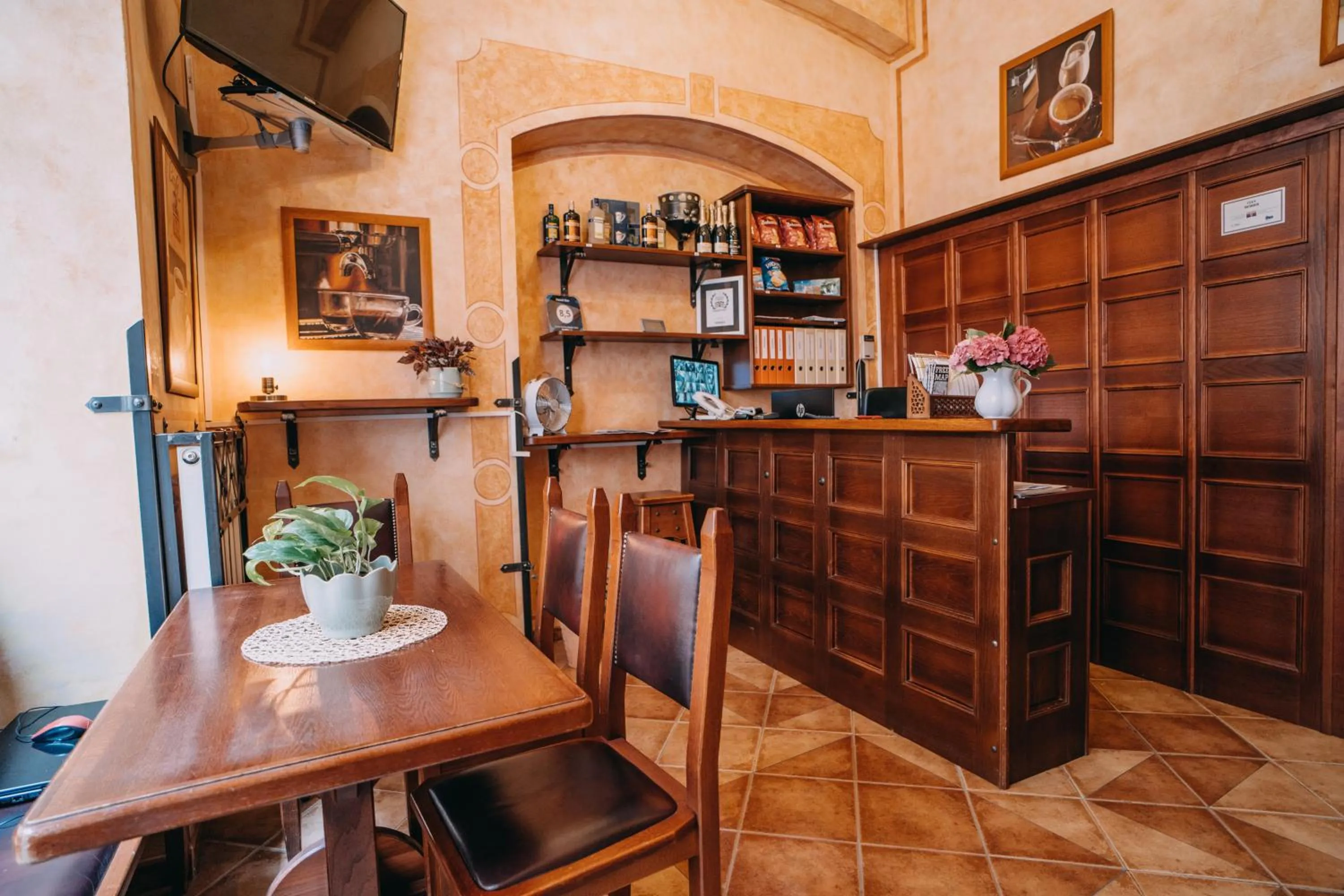 Lobby or reception in Hotel Dar