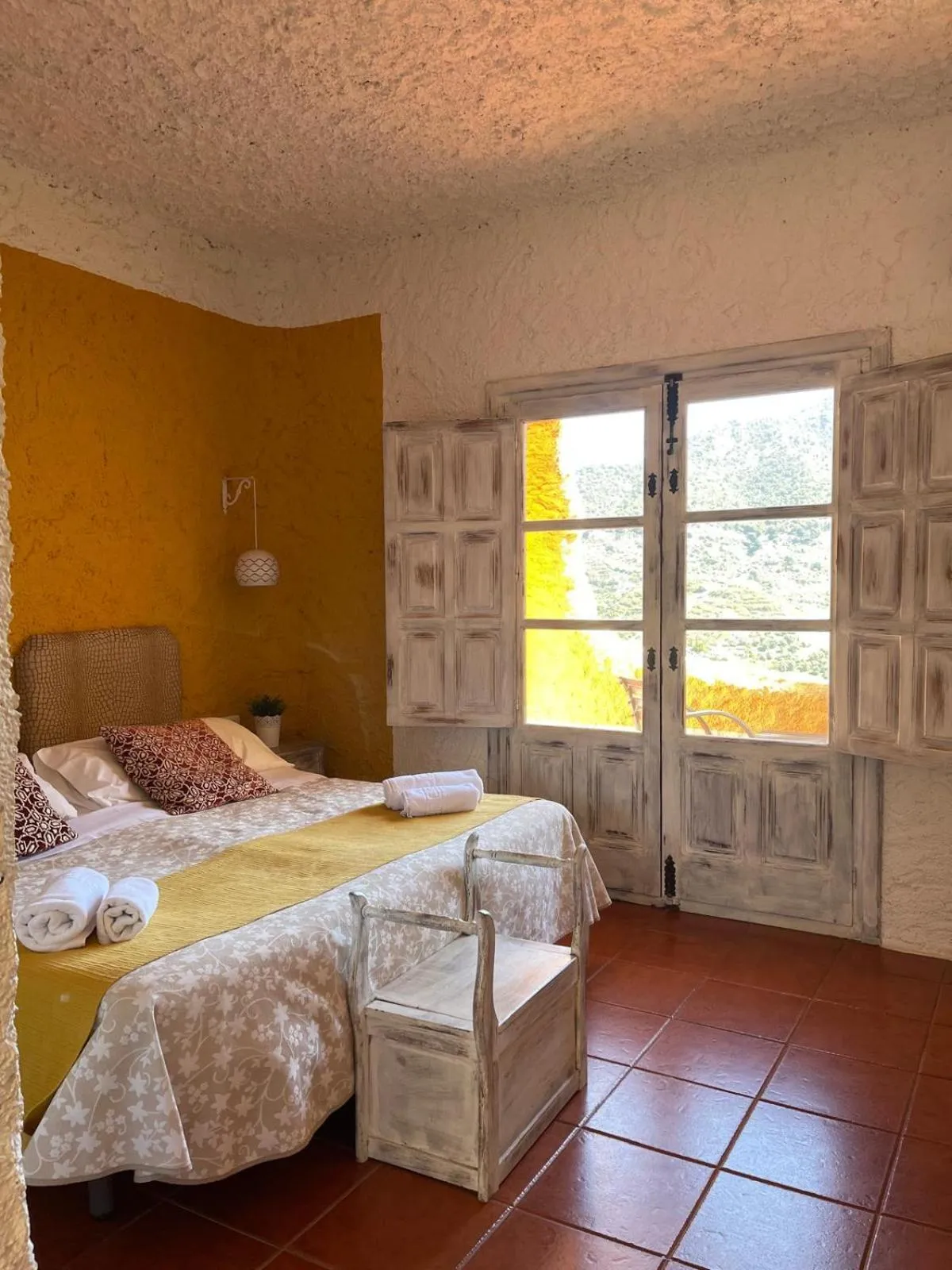 Bedroom, Bed in Hotel Rural los Caracoles