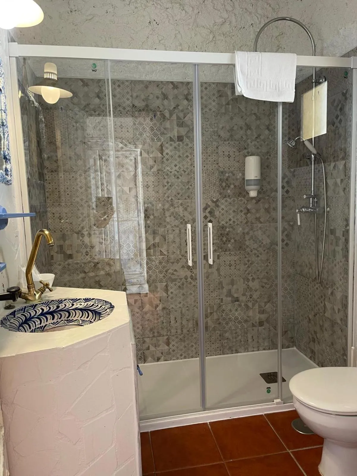 Bathroom in Hotel Rural los Caracoles