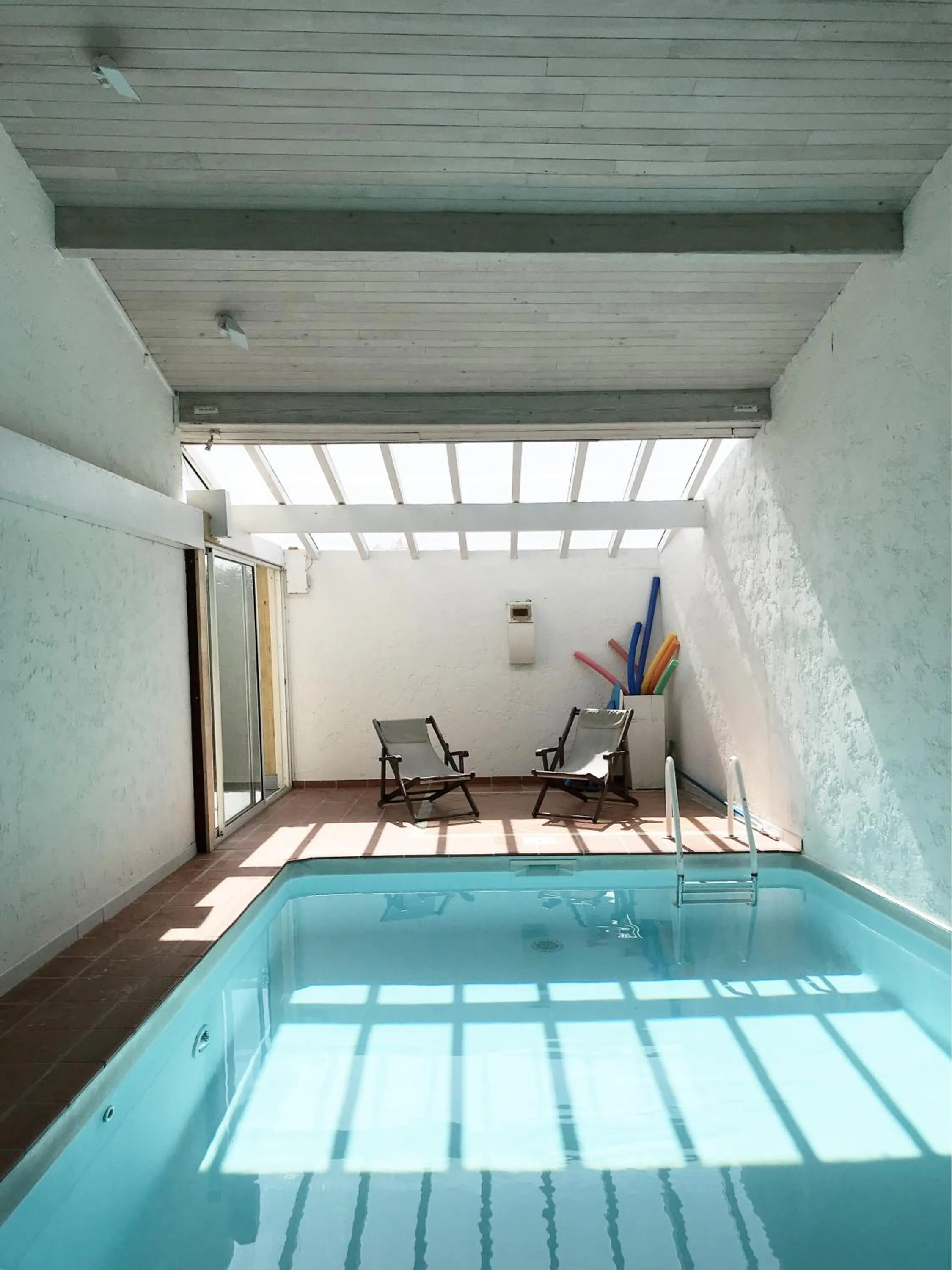 Pool view in Domaine de Bassilour