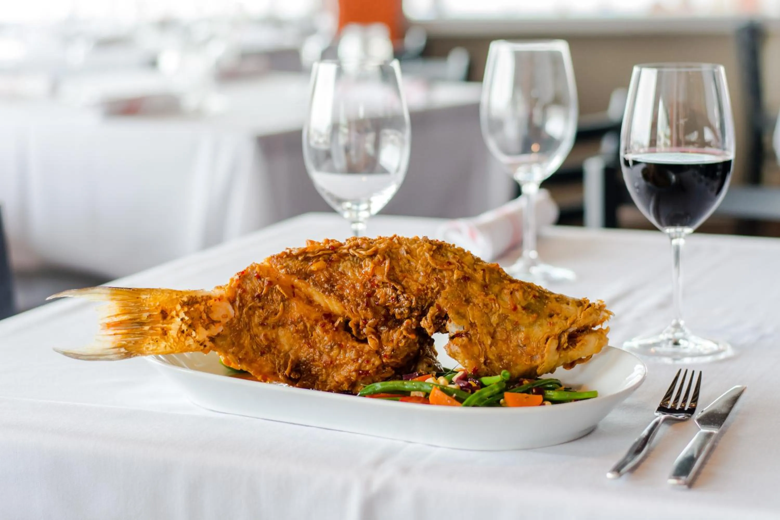 Food close-up in Sands Harbor Resort and Marina