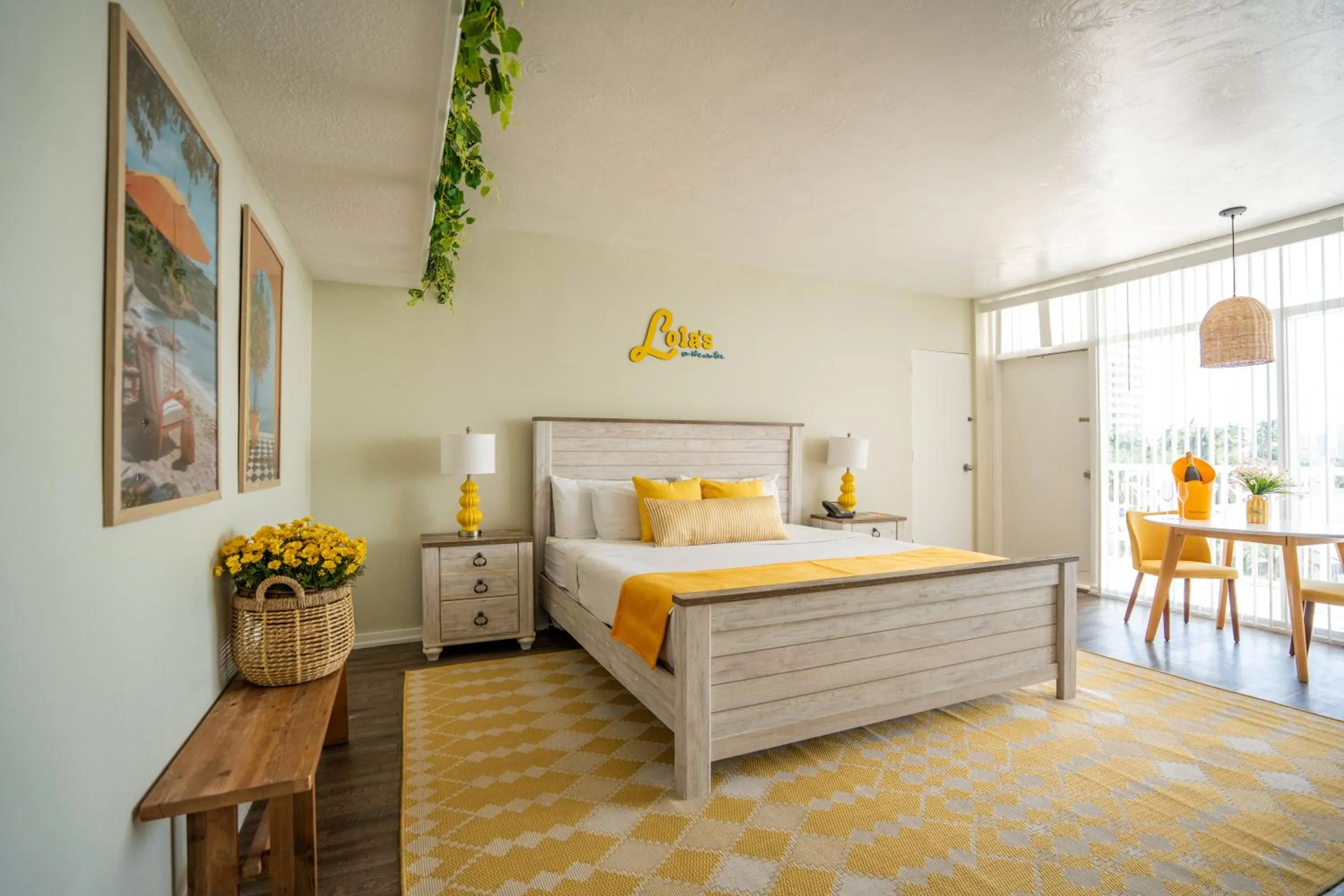 Bed in Sands Harbor Resort and Marina