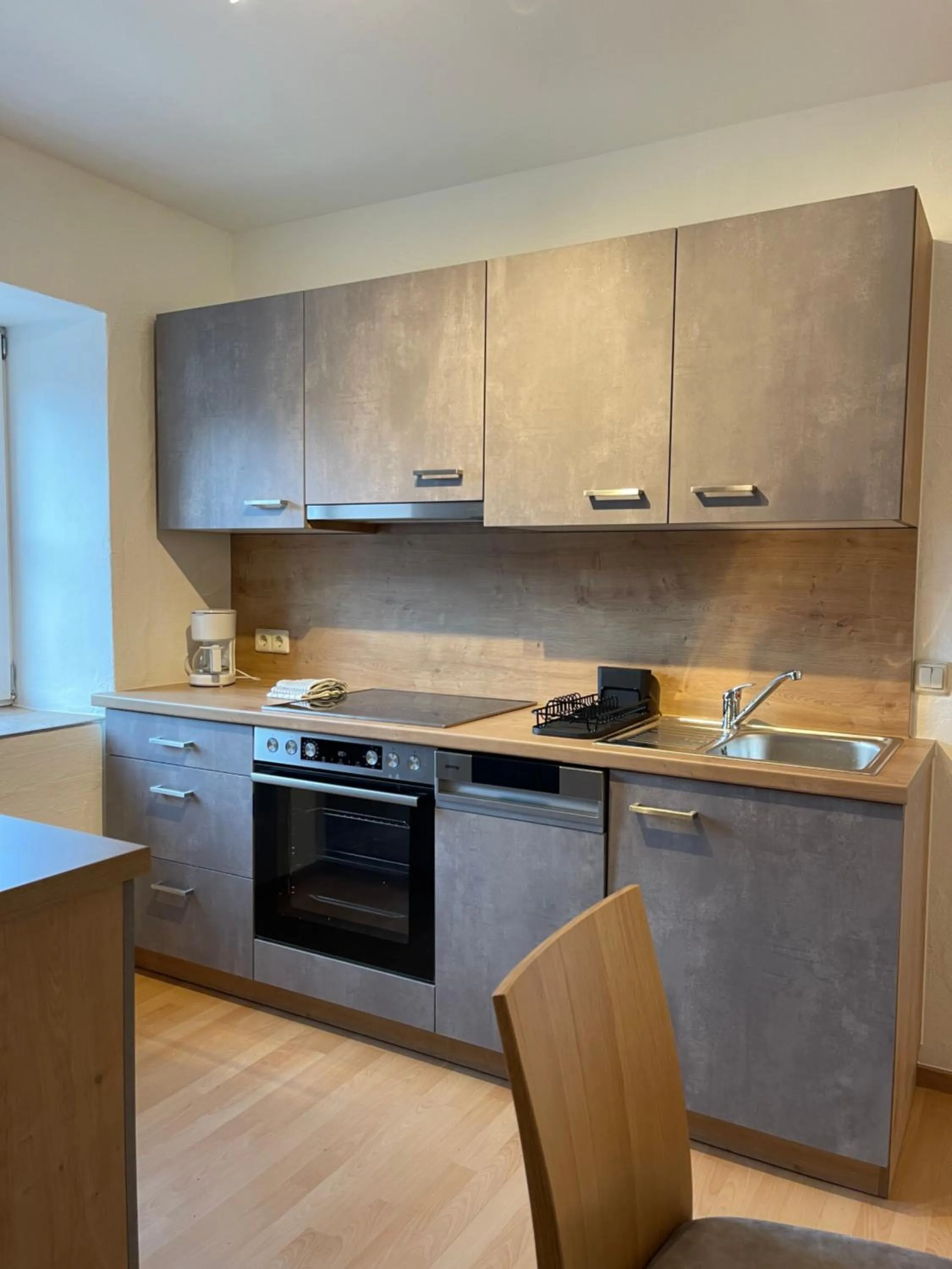 Kitchen or kitchenette in Hotel Aloisia, Hotel Garni