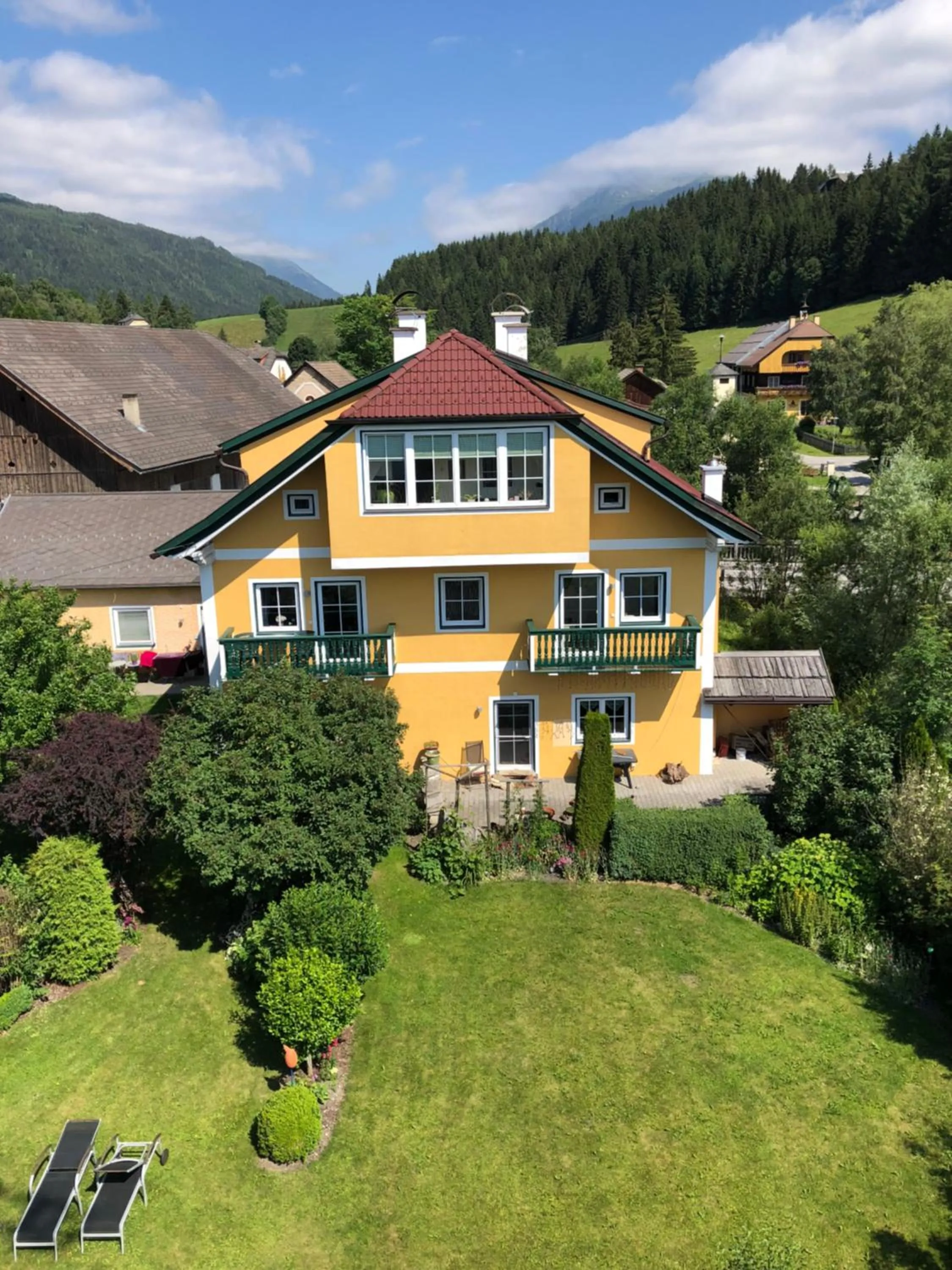 Balcony/Terrace in Hotel Aloisia, Hotel Garni
