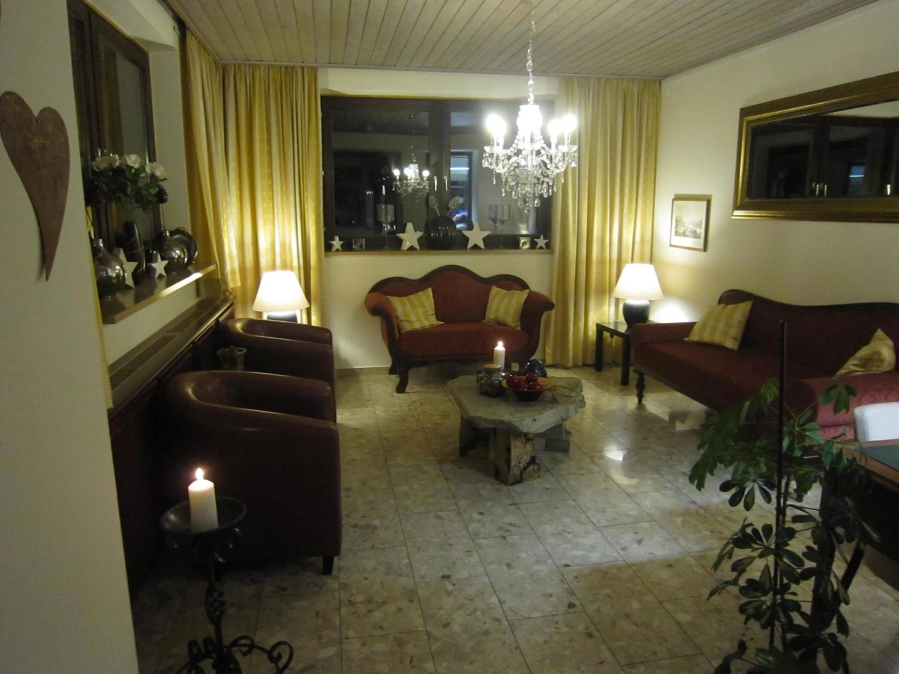Lobby or reception in Hotel Aloisia, Hotel Garni