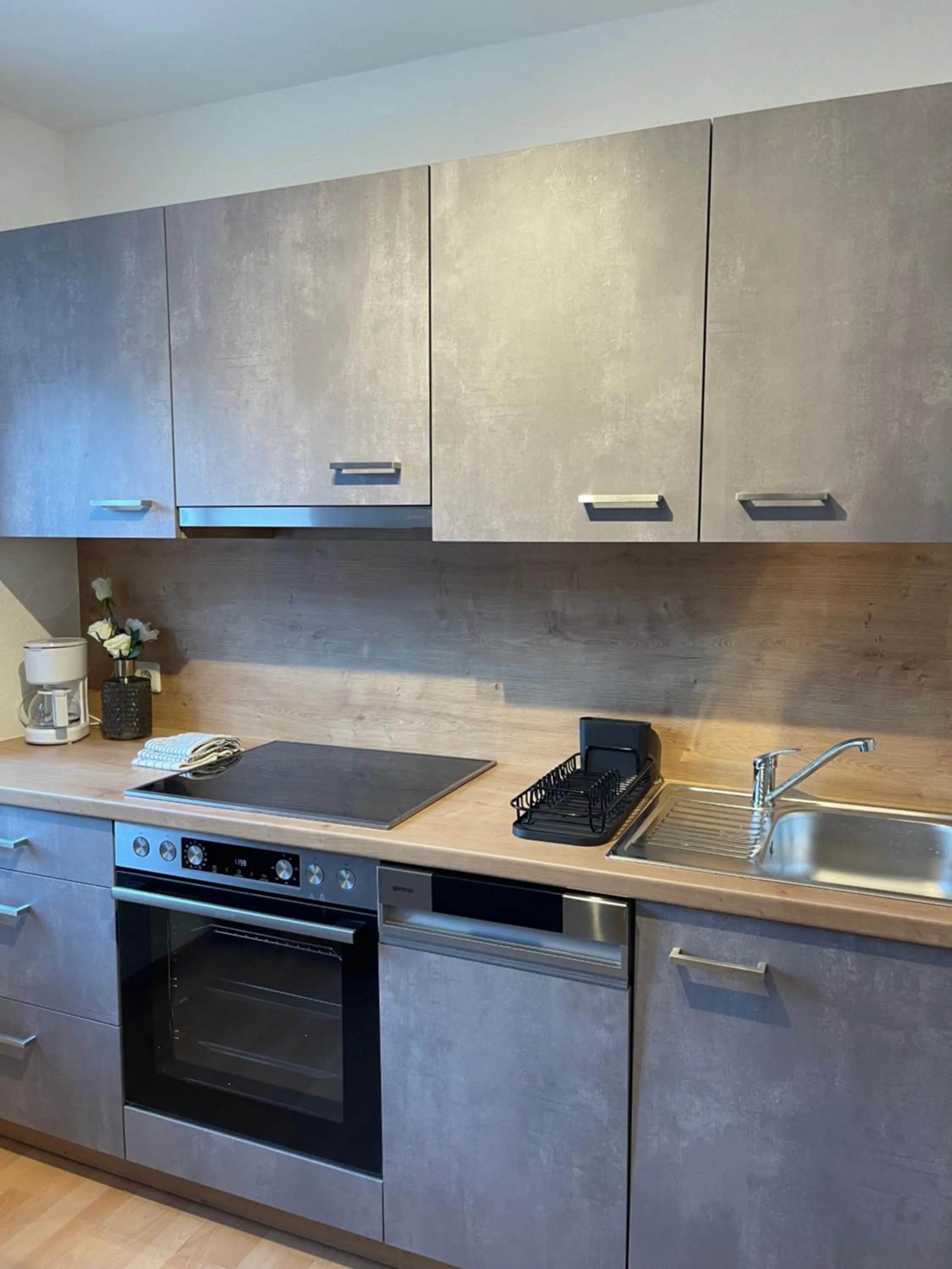 Kitchen or kitchenette in Hotel Aloisia, Hotel Garni