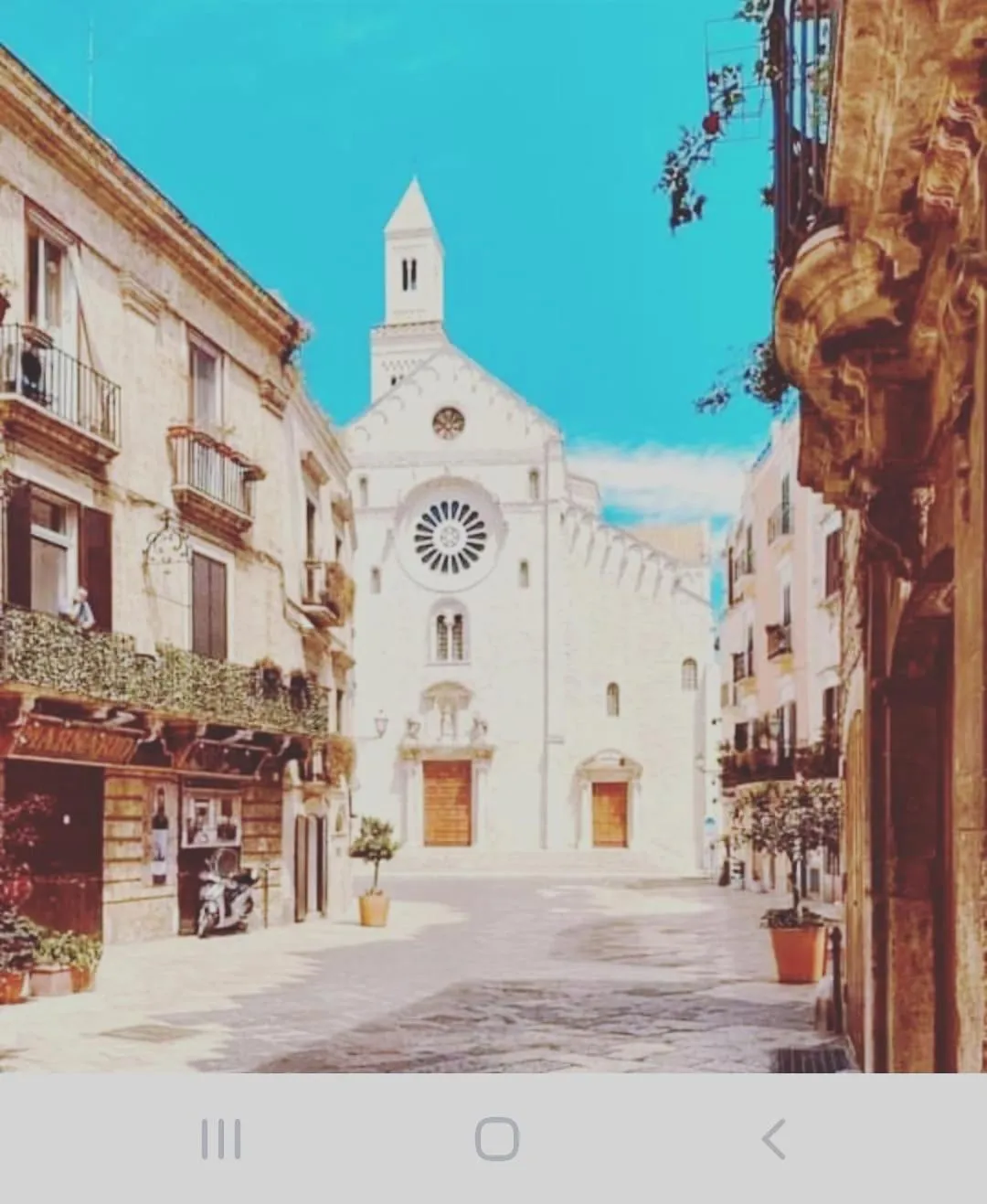 Street view in B&B Dei Cardinale