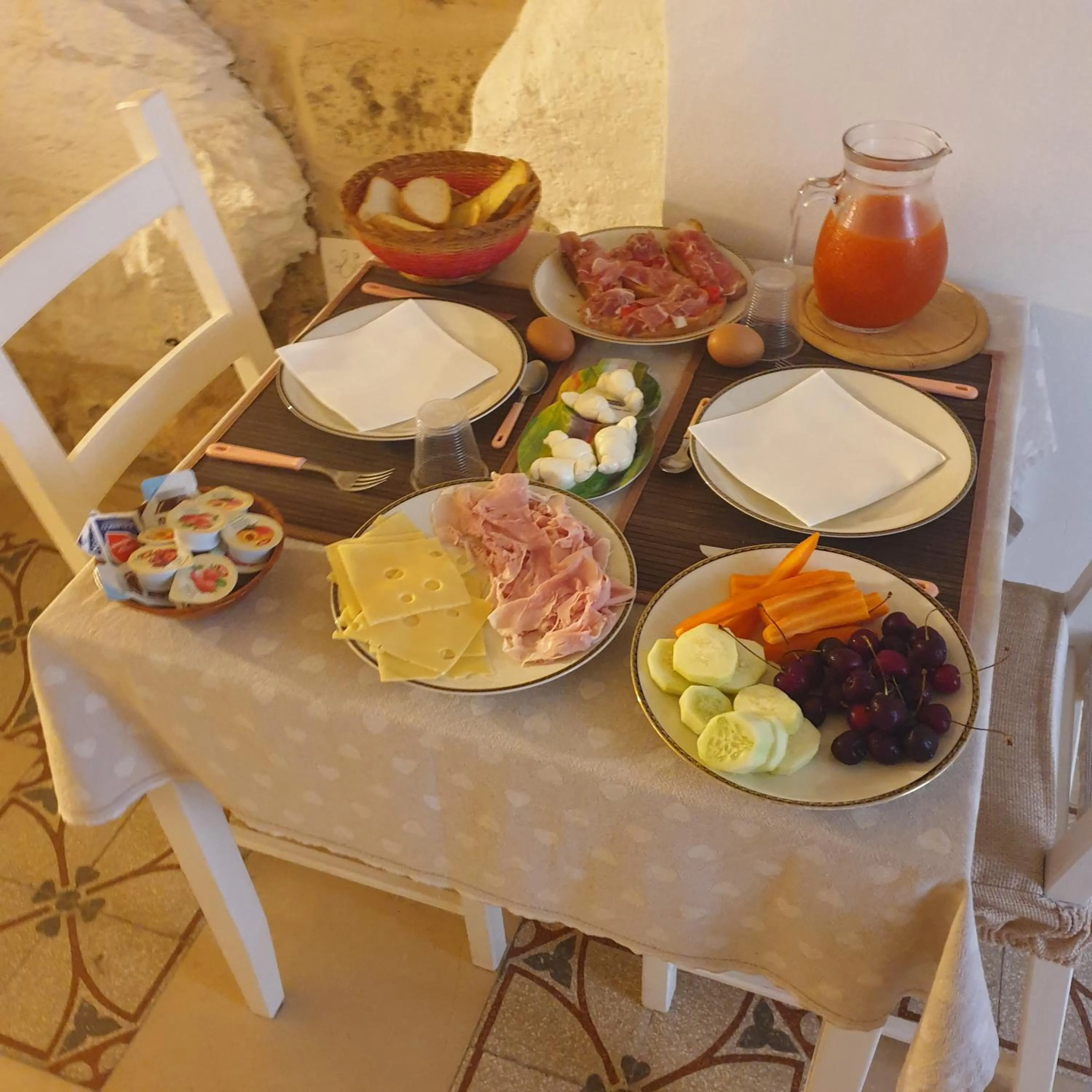 Food in B&B Dei Cardinale